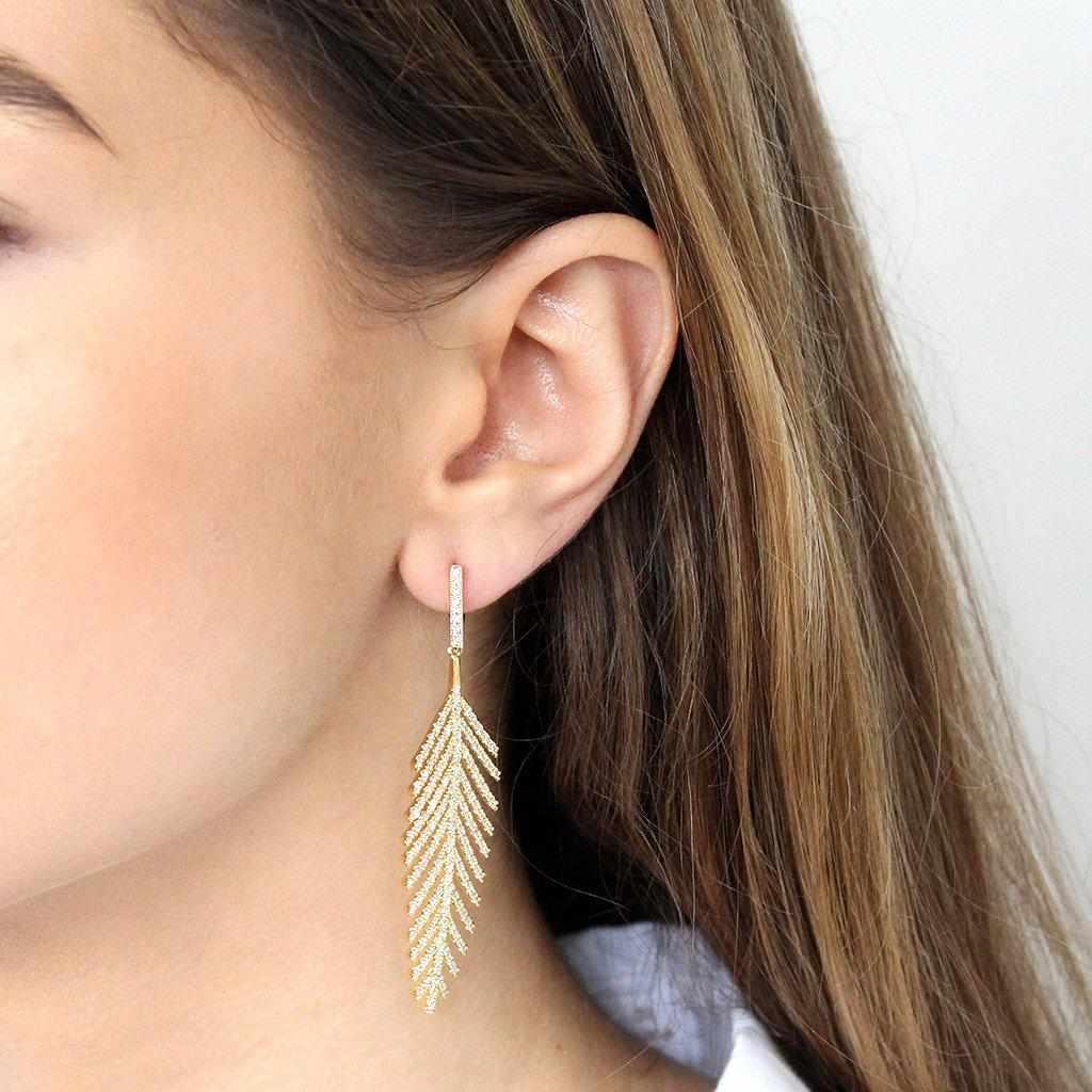 Larisa crystal earrings - Image 2