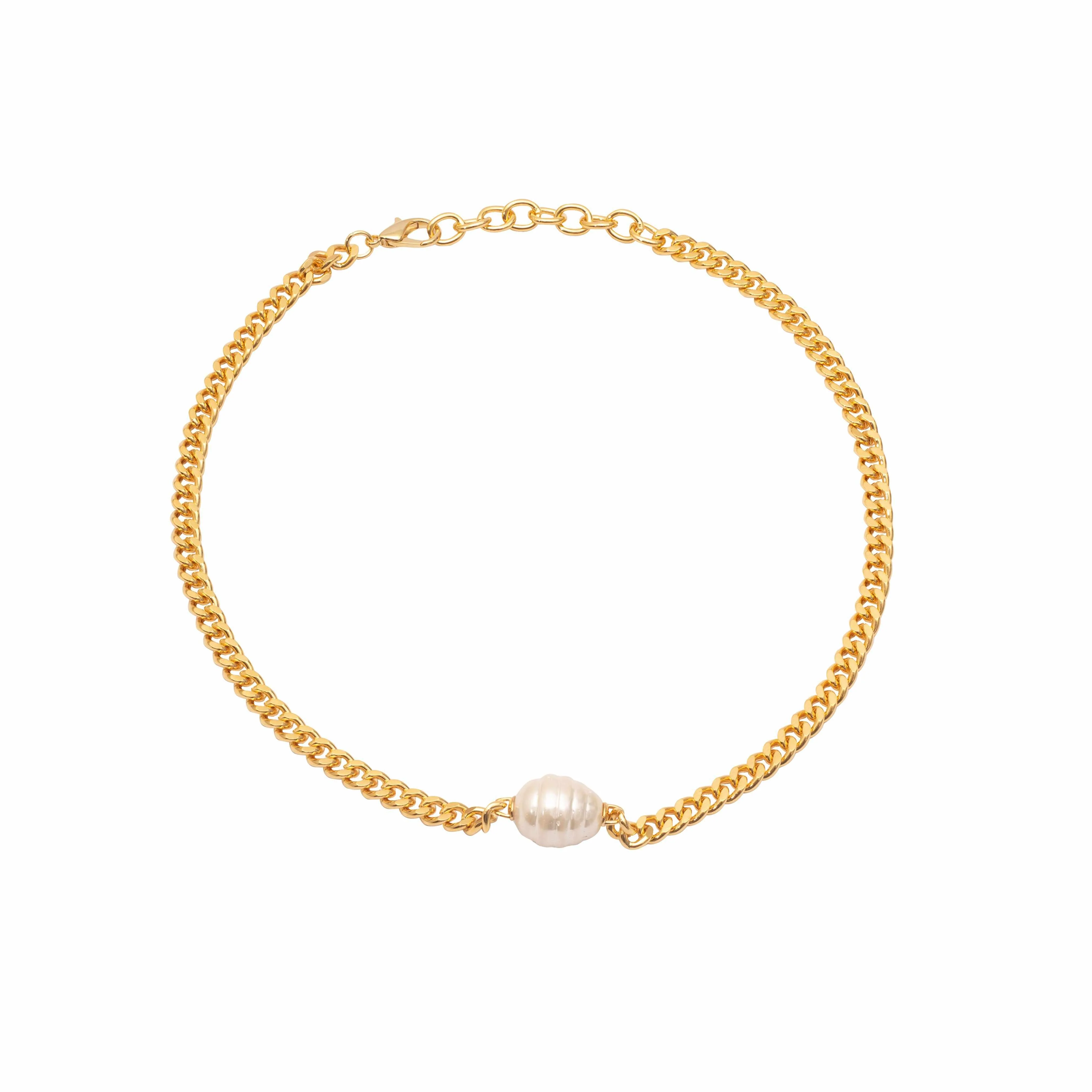 Lavinia chain pearl necklace - Image 3