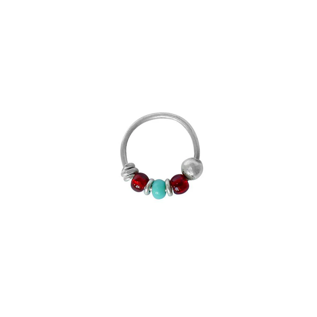 Lily silver small sleeper earring - Image 7