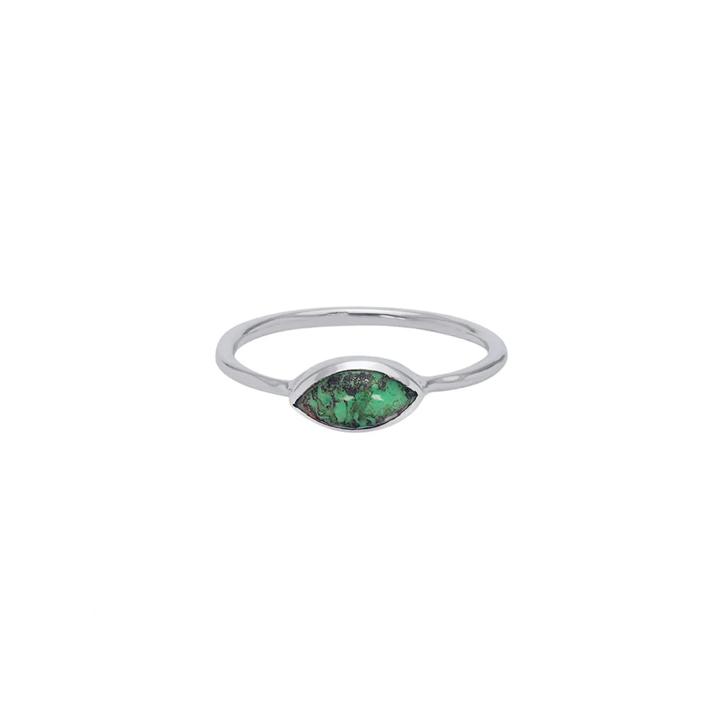 Luka 2 micron gold semi-precious ring - Image 5