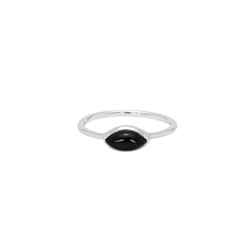 Luka 2 micron gold semi-precious ring - Image 6