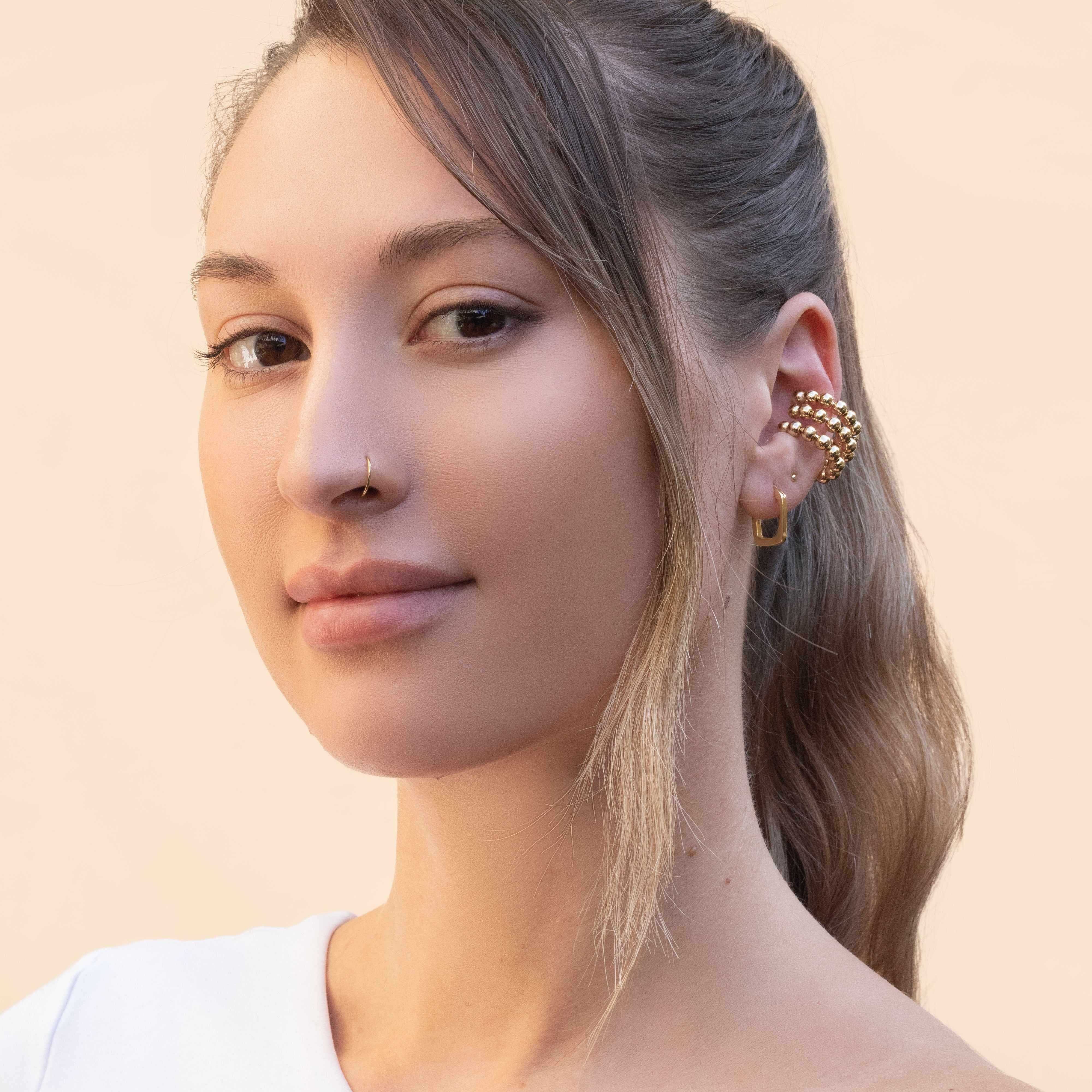 Magre square hoops - Image 2
