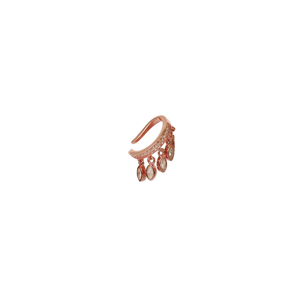 Malani conch crystal ear cuff - Image 5