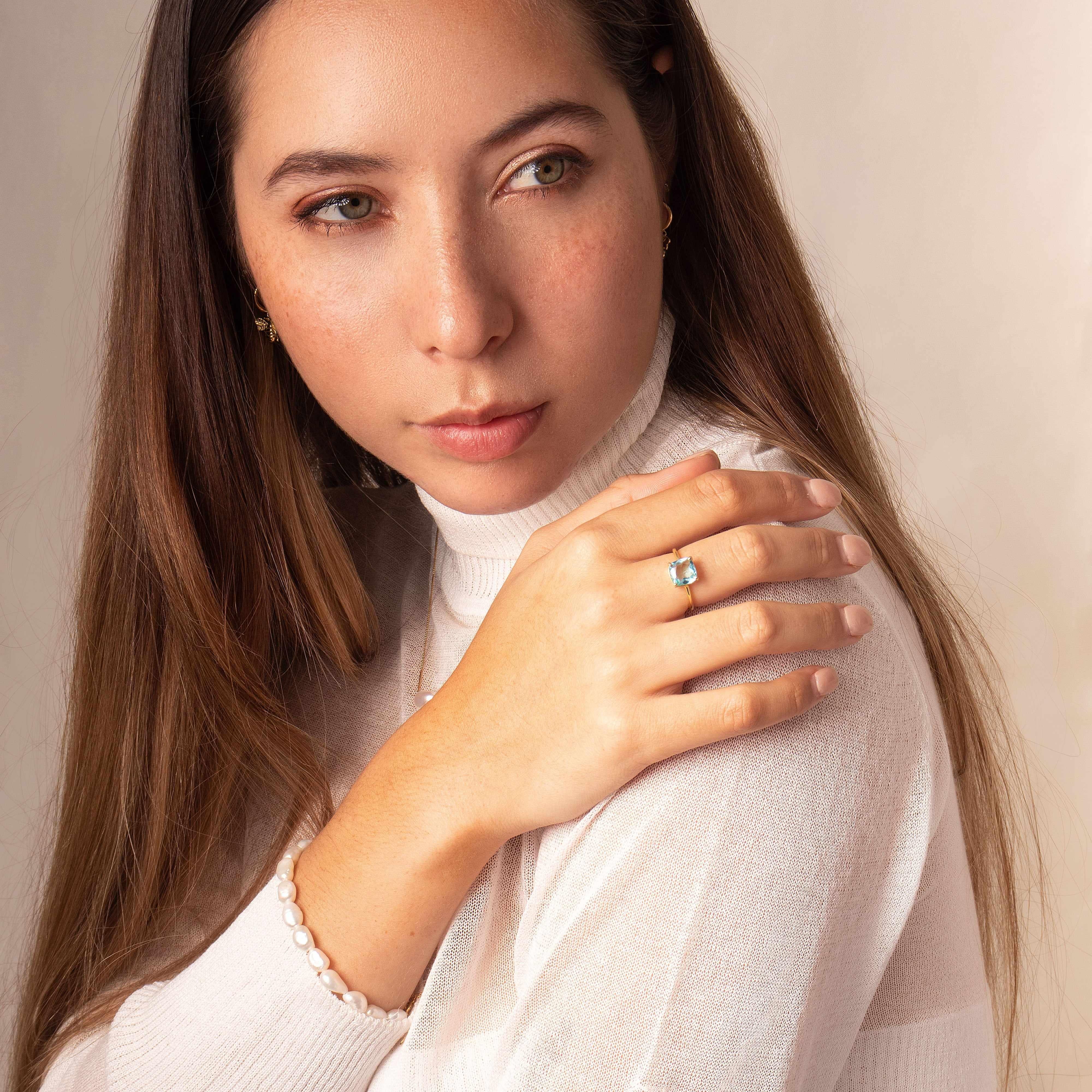 Malo semi-precious stone rings - Image 3