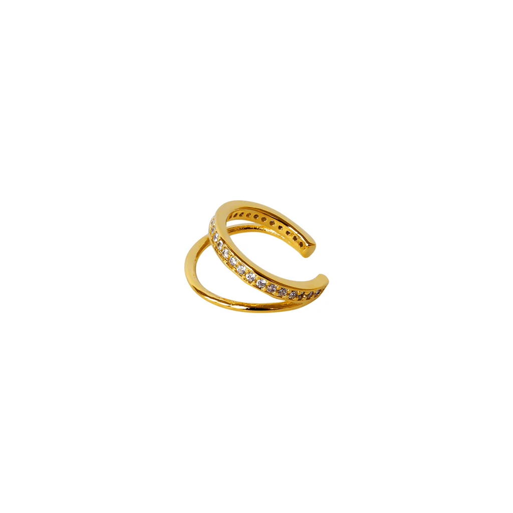 Margo double loop conch ear cuff