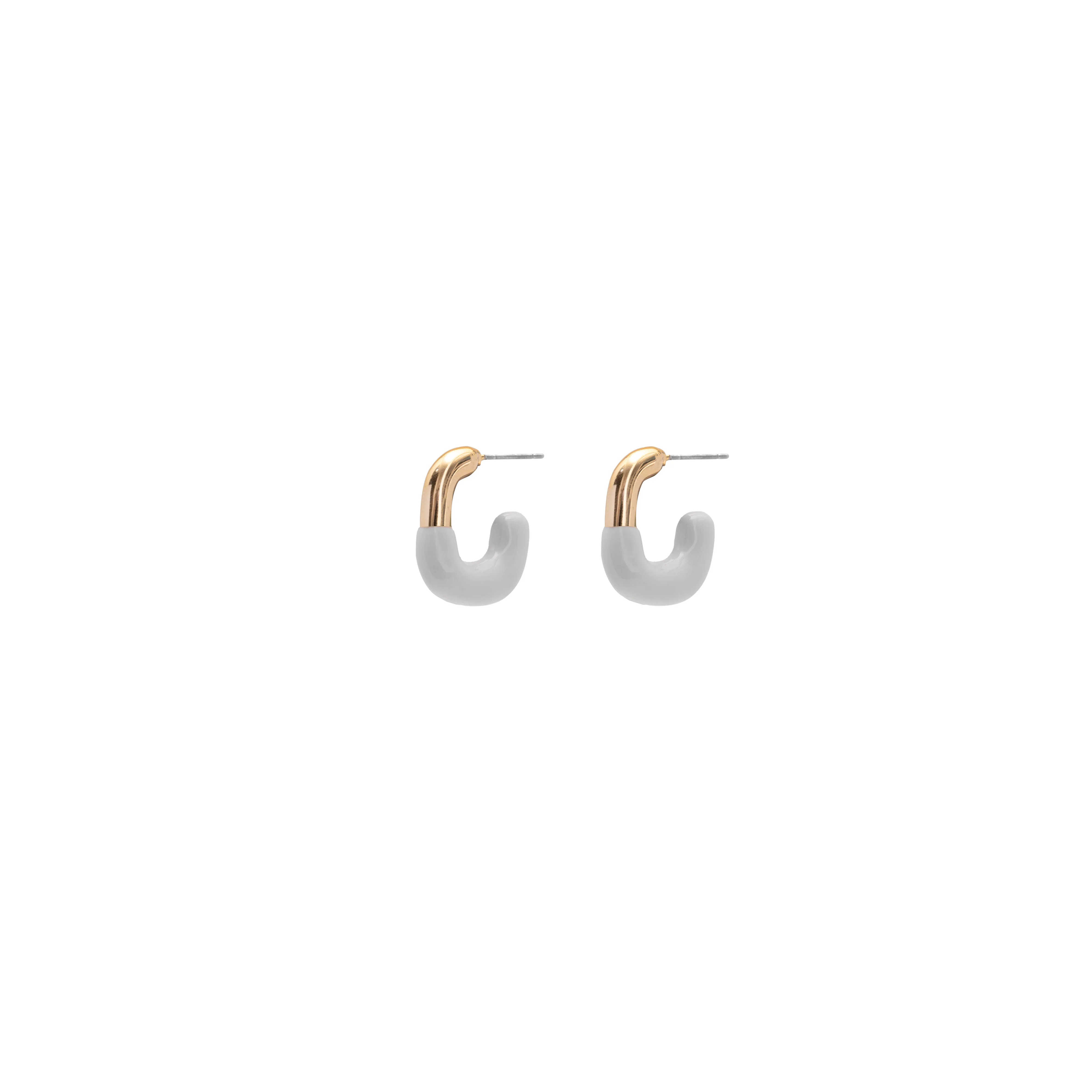 Marvolo enamel rectangle hoops - Image 2