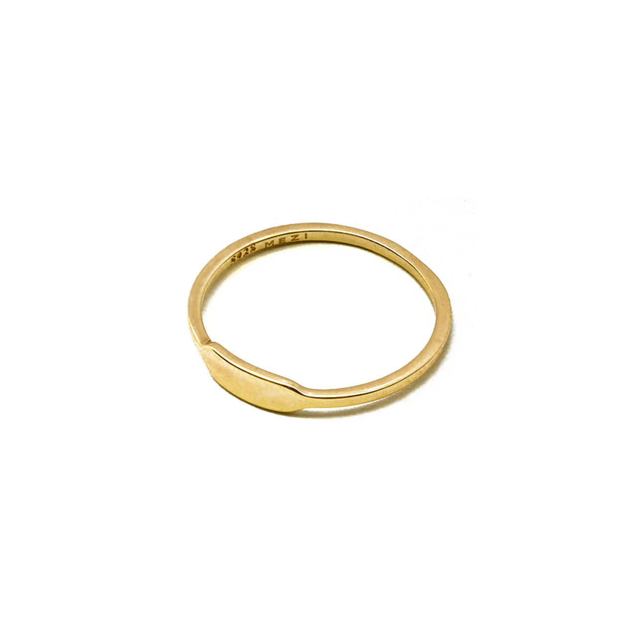 Meil gold vermeil ring