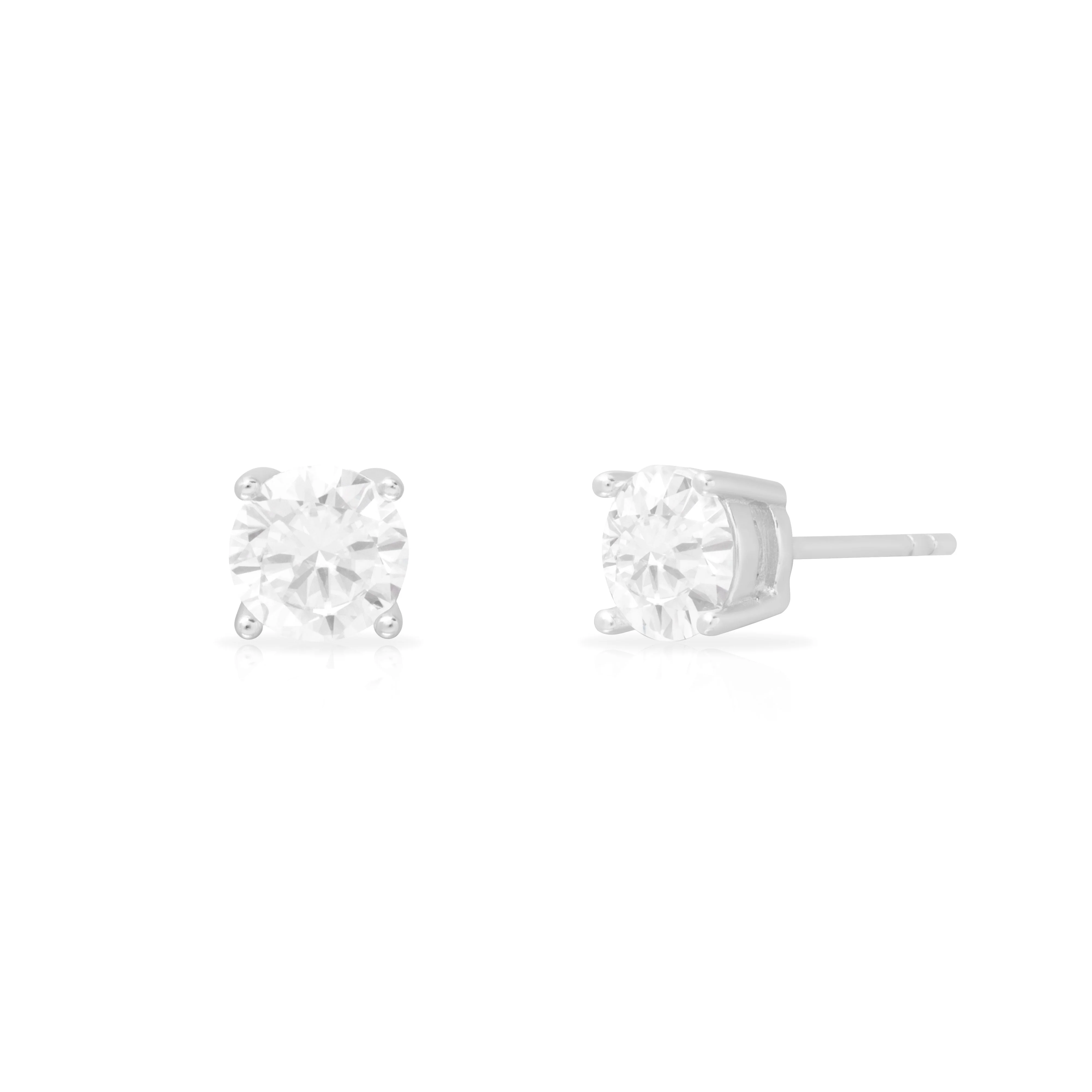 Moissanite stud earrings - Image 2