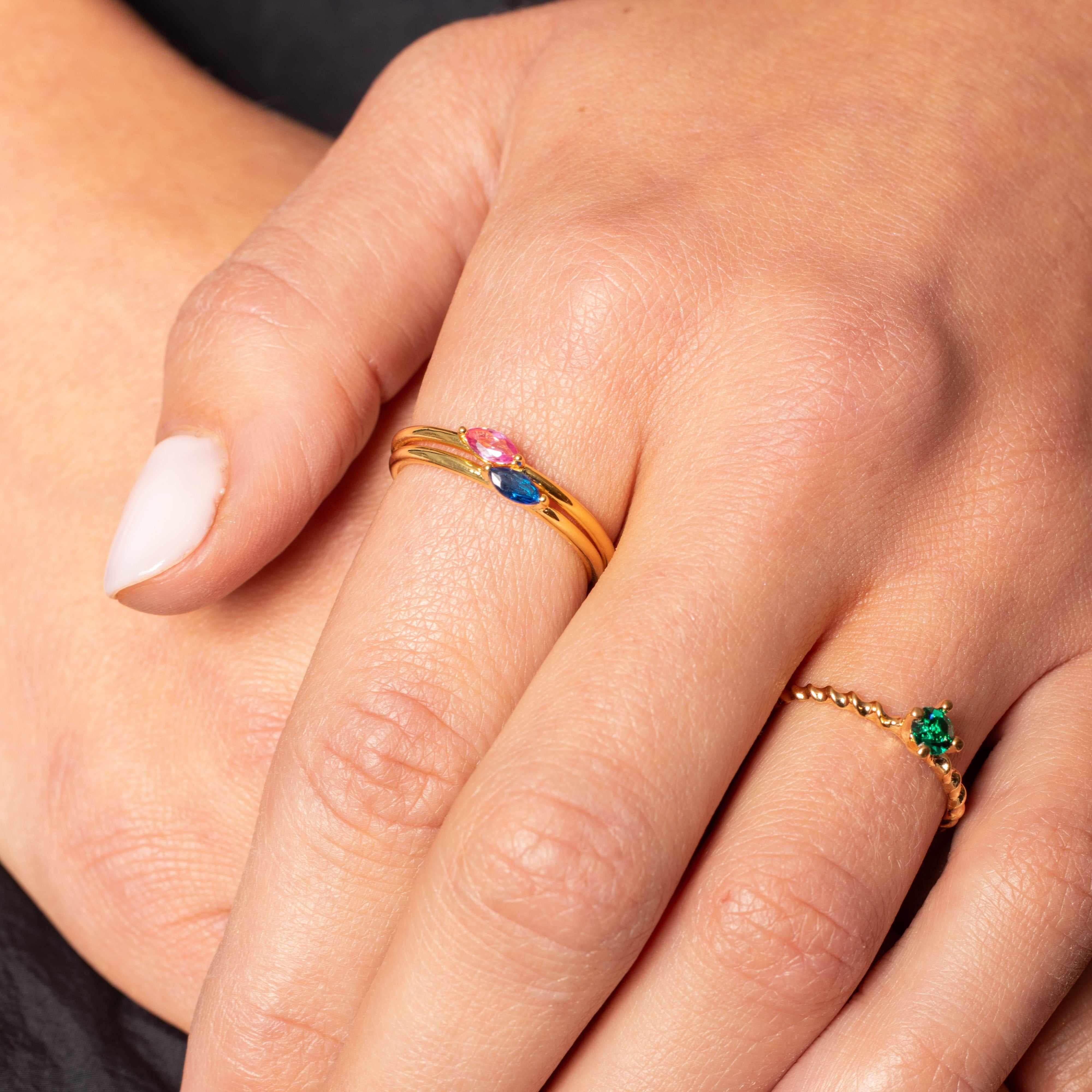 Mona cubic zirconia ring - Image 2