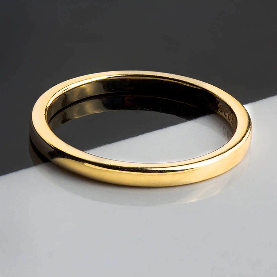 Naia gold vermeil ring - Image 2