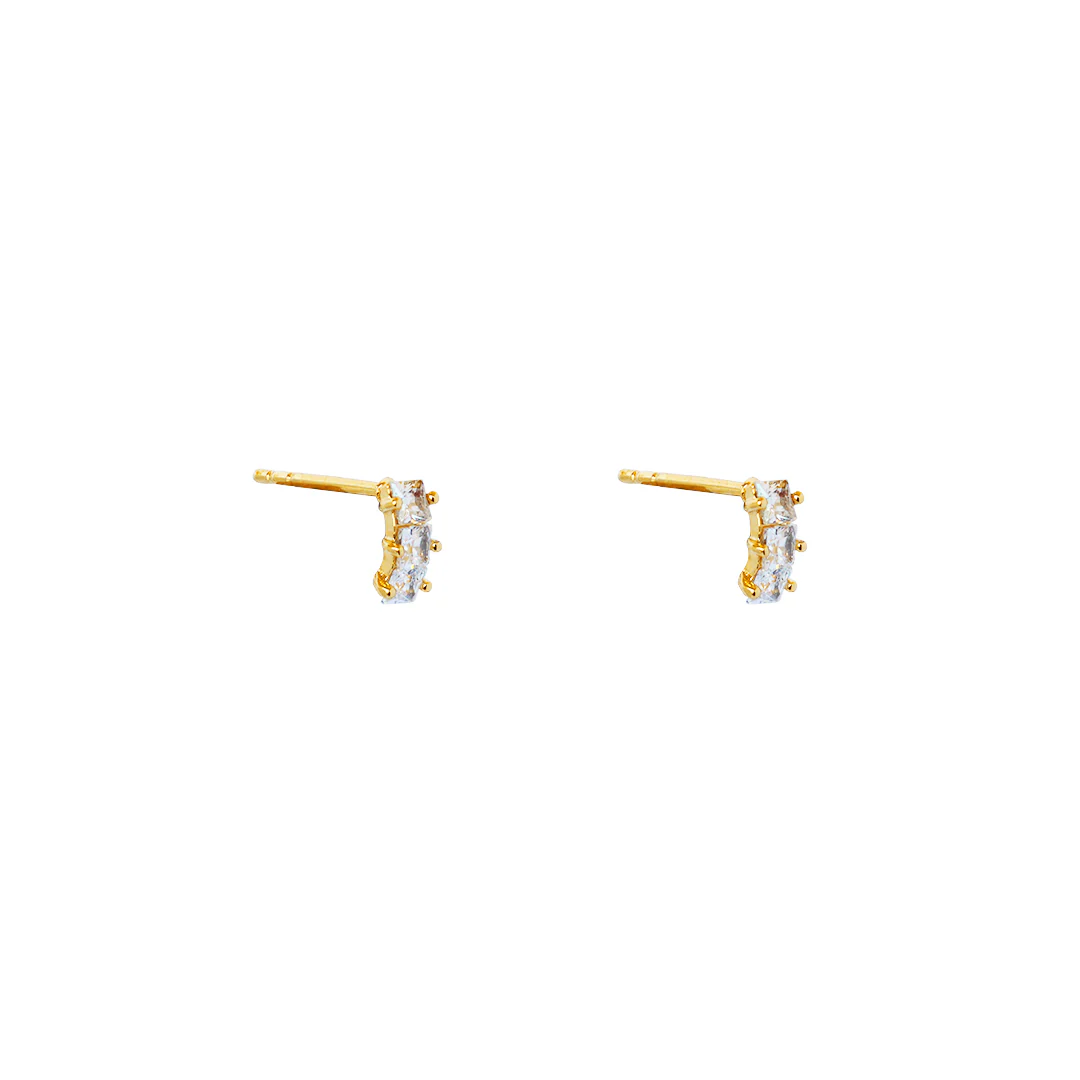 Natali crystal drop earrings - Image 3