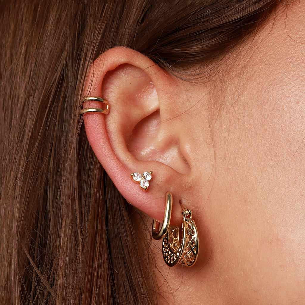Noya gold ear cuff - Image 2