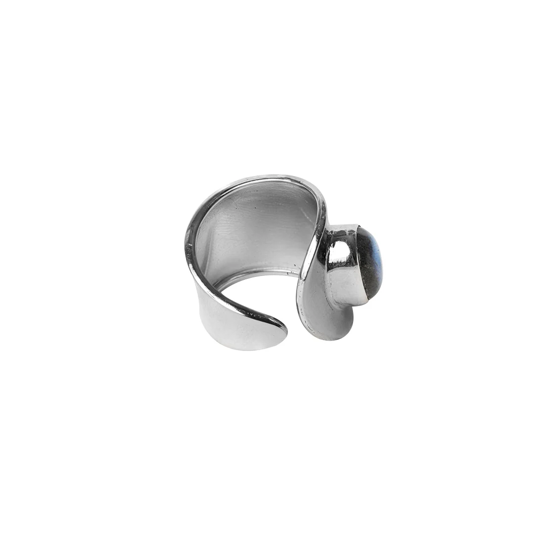 Nikol labradorite oval ring - Image 4