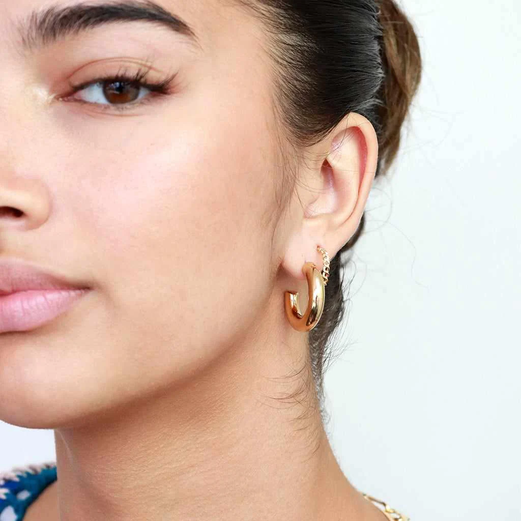 Norah thick hoops - Image 2