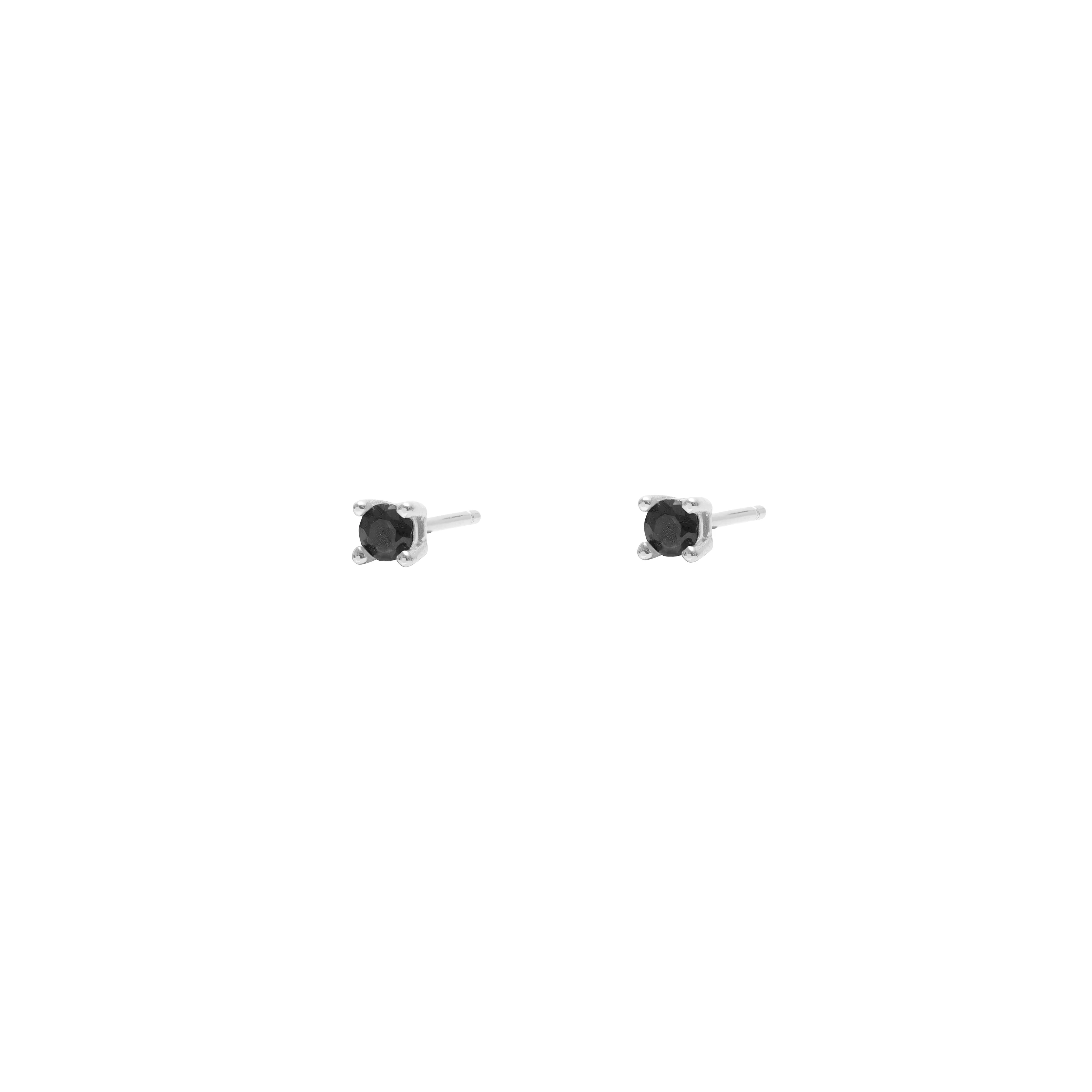 Pera coloured crystal stud earrings - Image 3
