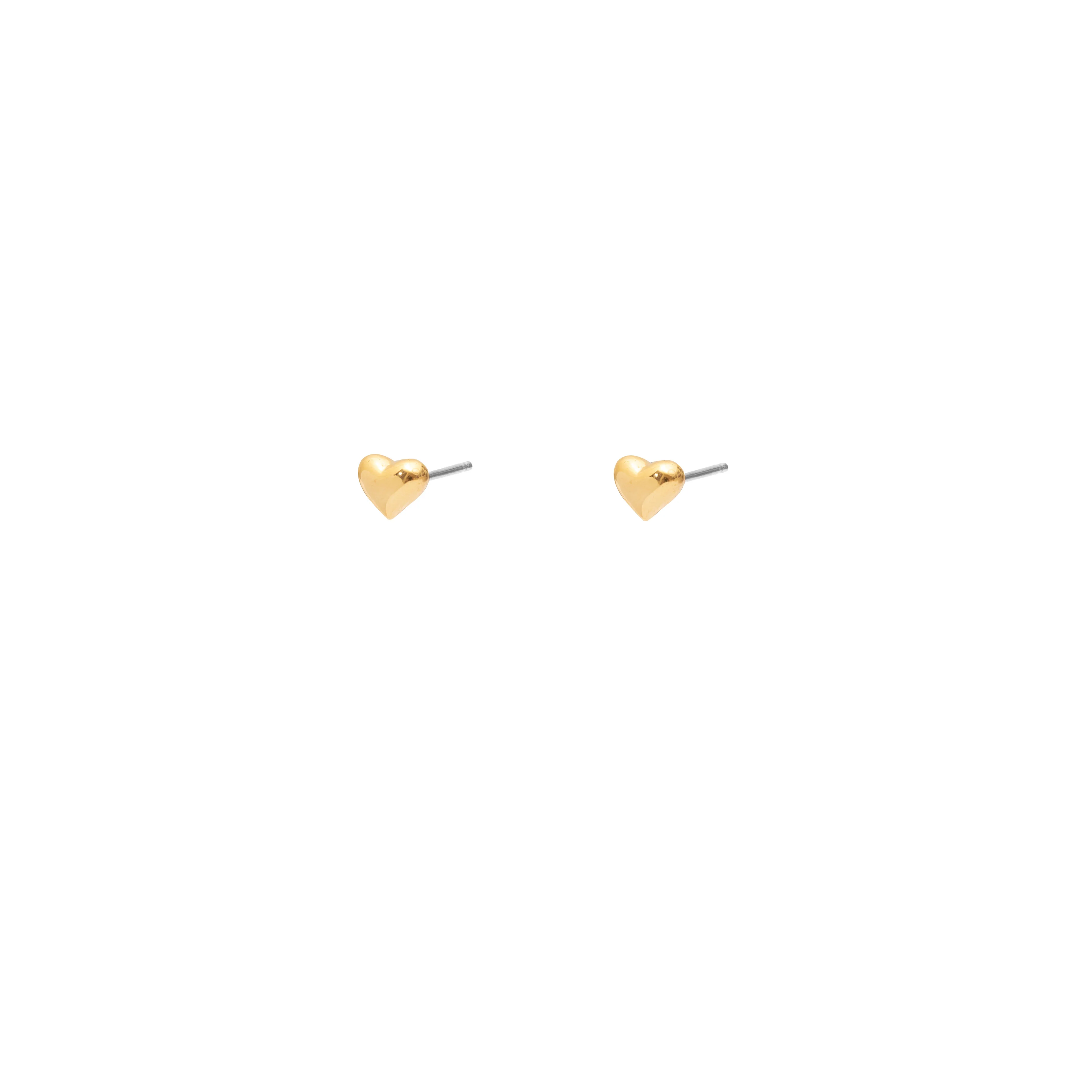 Pila heart stud earrings - Image 3