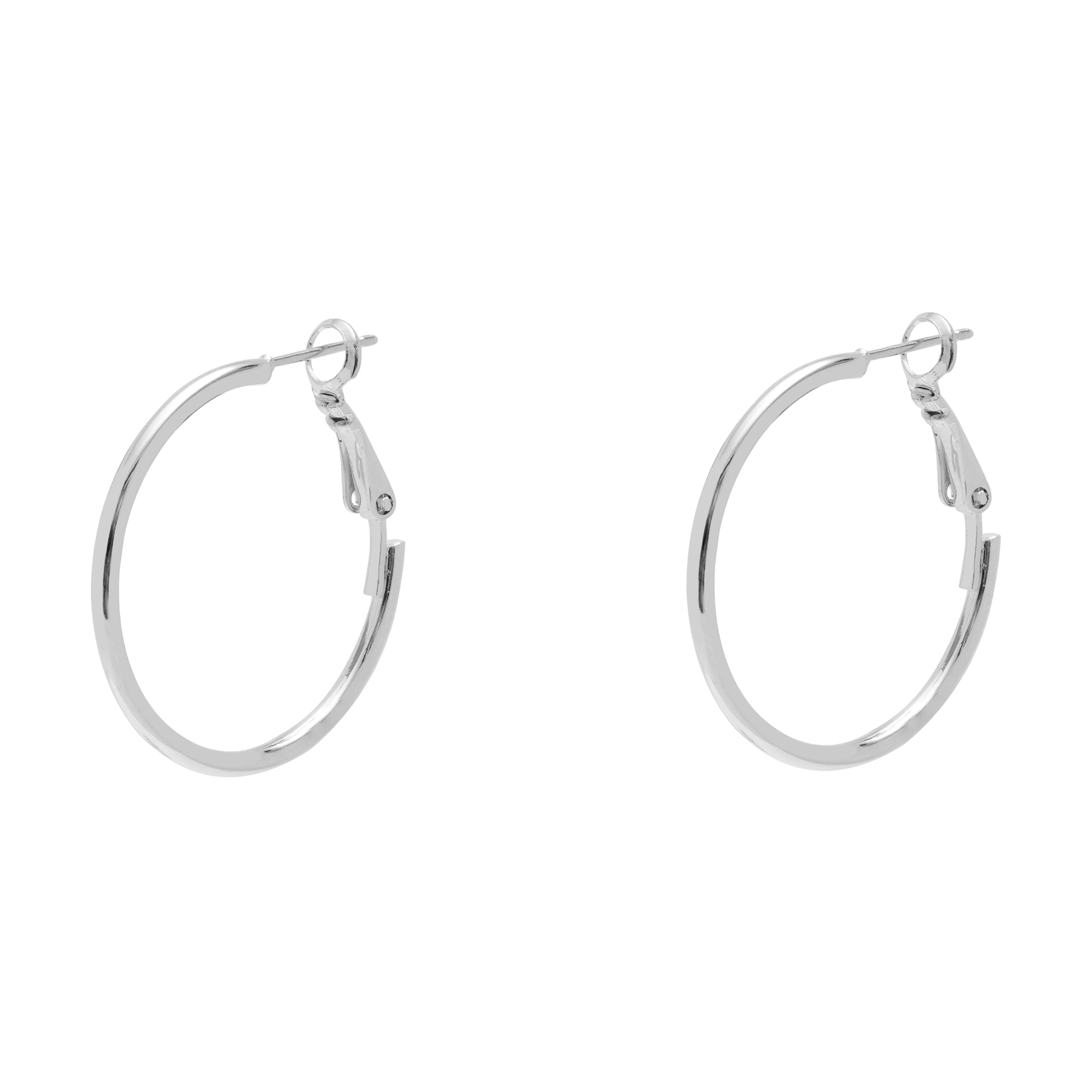 Plain fashion hoop earrings - Image 6