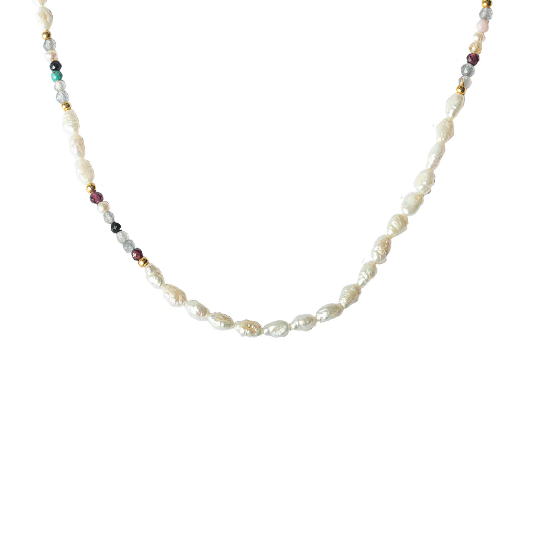 Pola natural precious stone necklace - Image 4