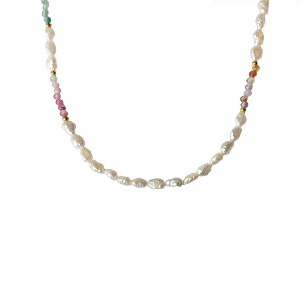 Pola natural precious stone necklace - Image 6