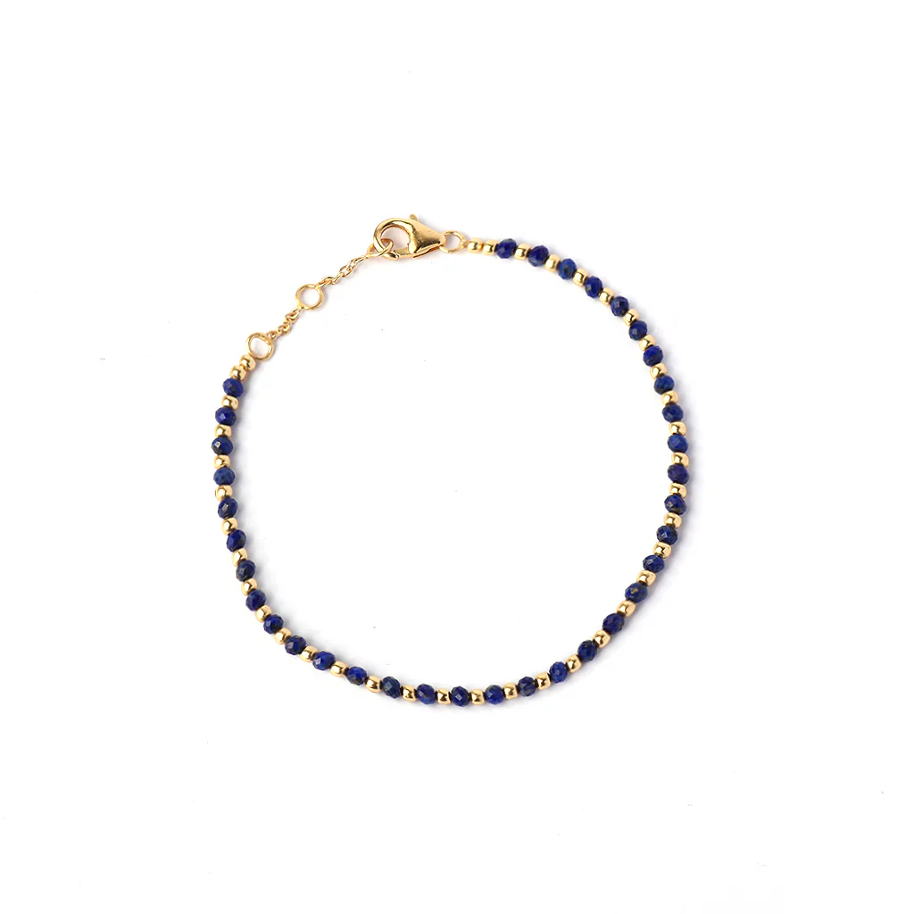 Raegan 2 micron gold semi-precious bracelet - Image 13