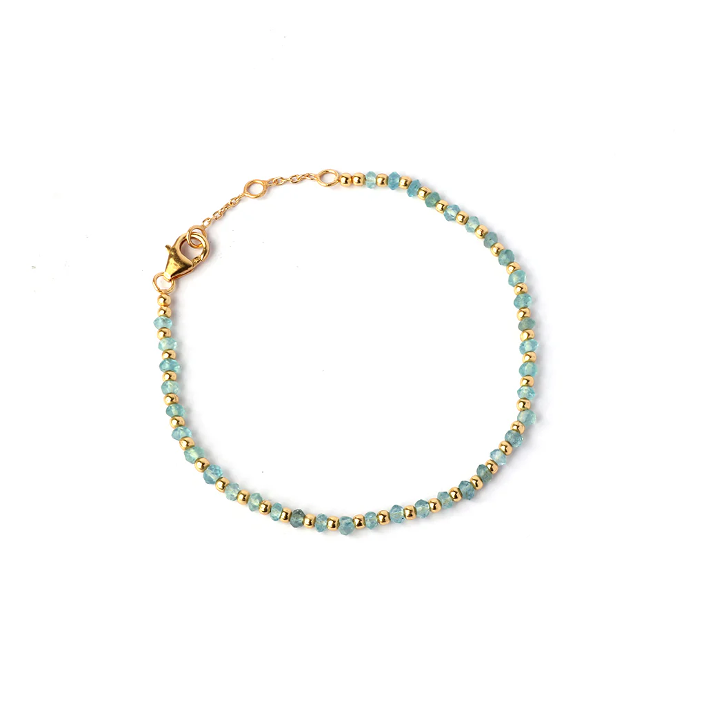 Raegan 2 micron gold semi-precious bracelet - Image 9
