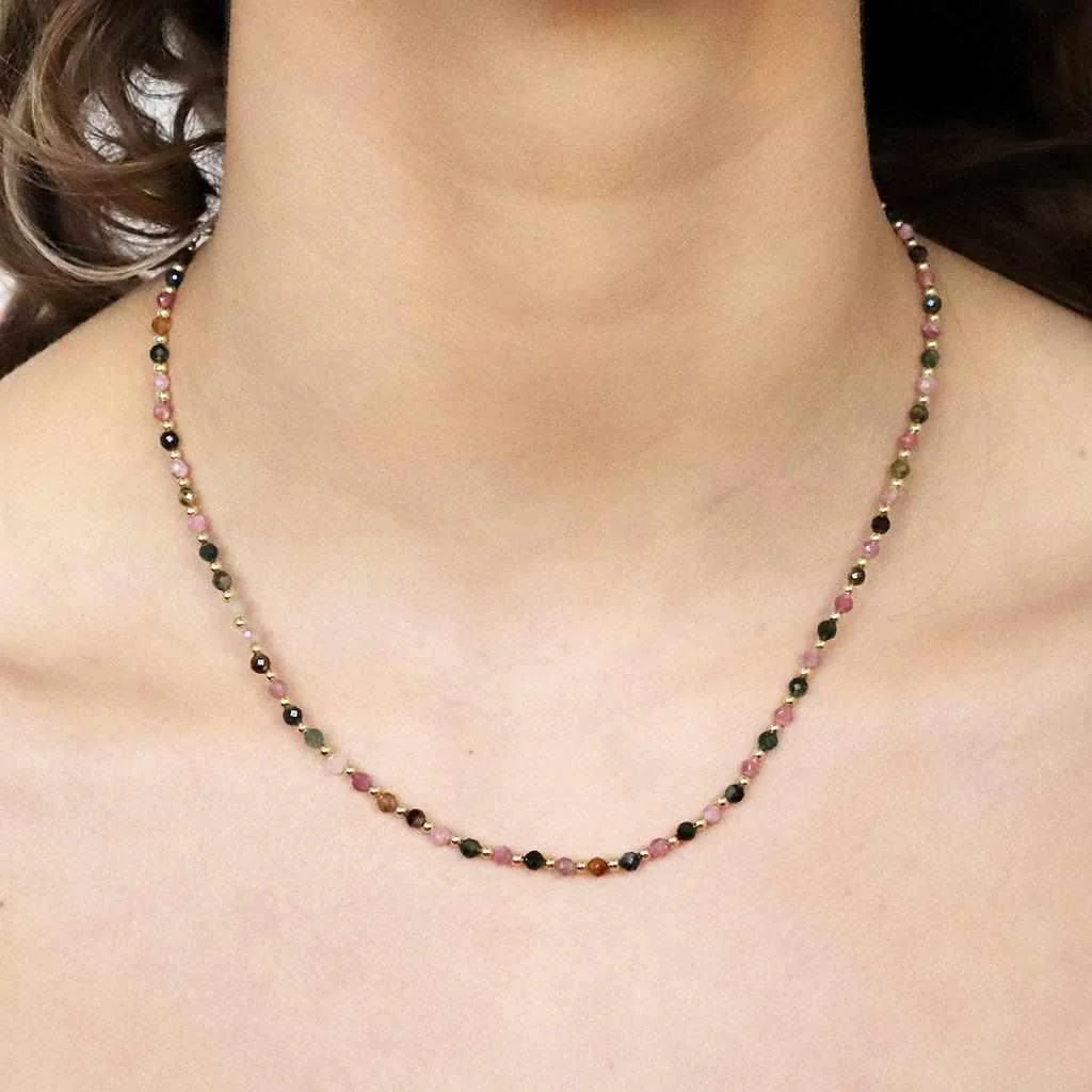 Raegan natural stone necklace - Image 11