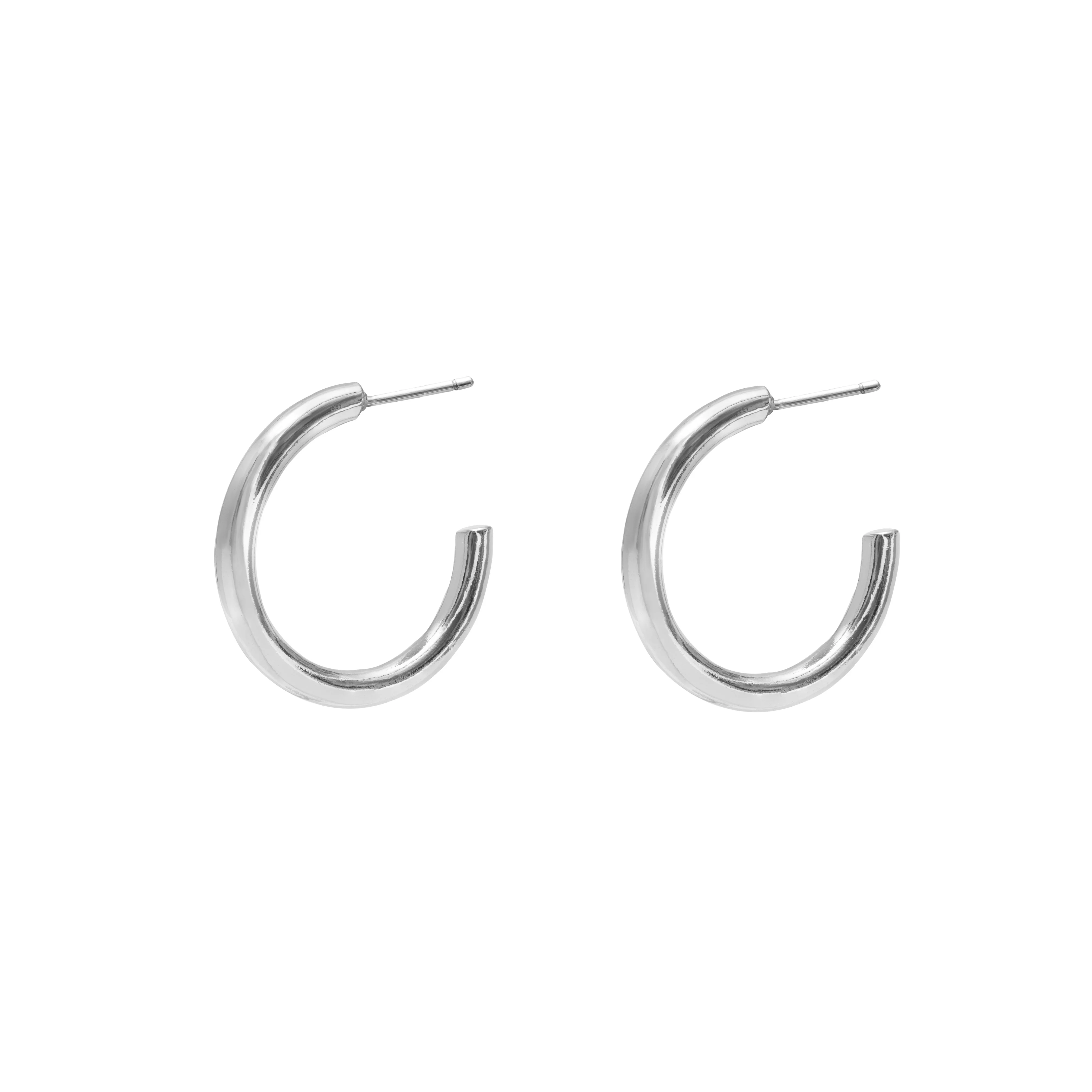 Rocio gold filled hoop earrings - Image 3