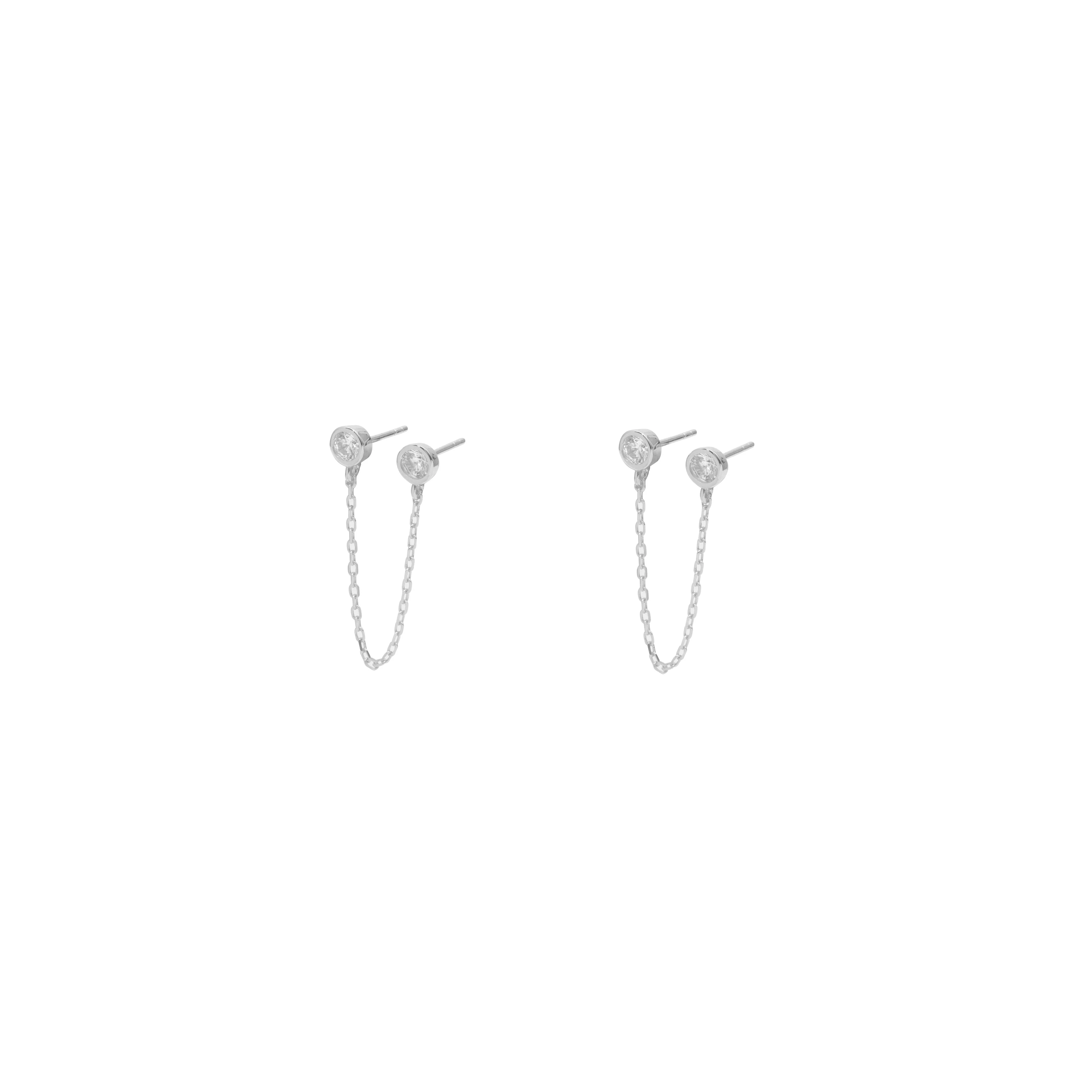 Rodie crystal chain stud - Image 3