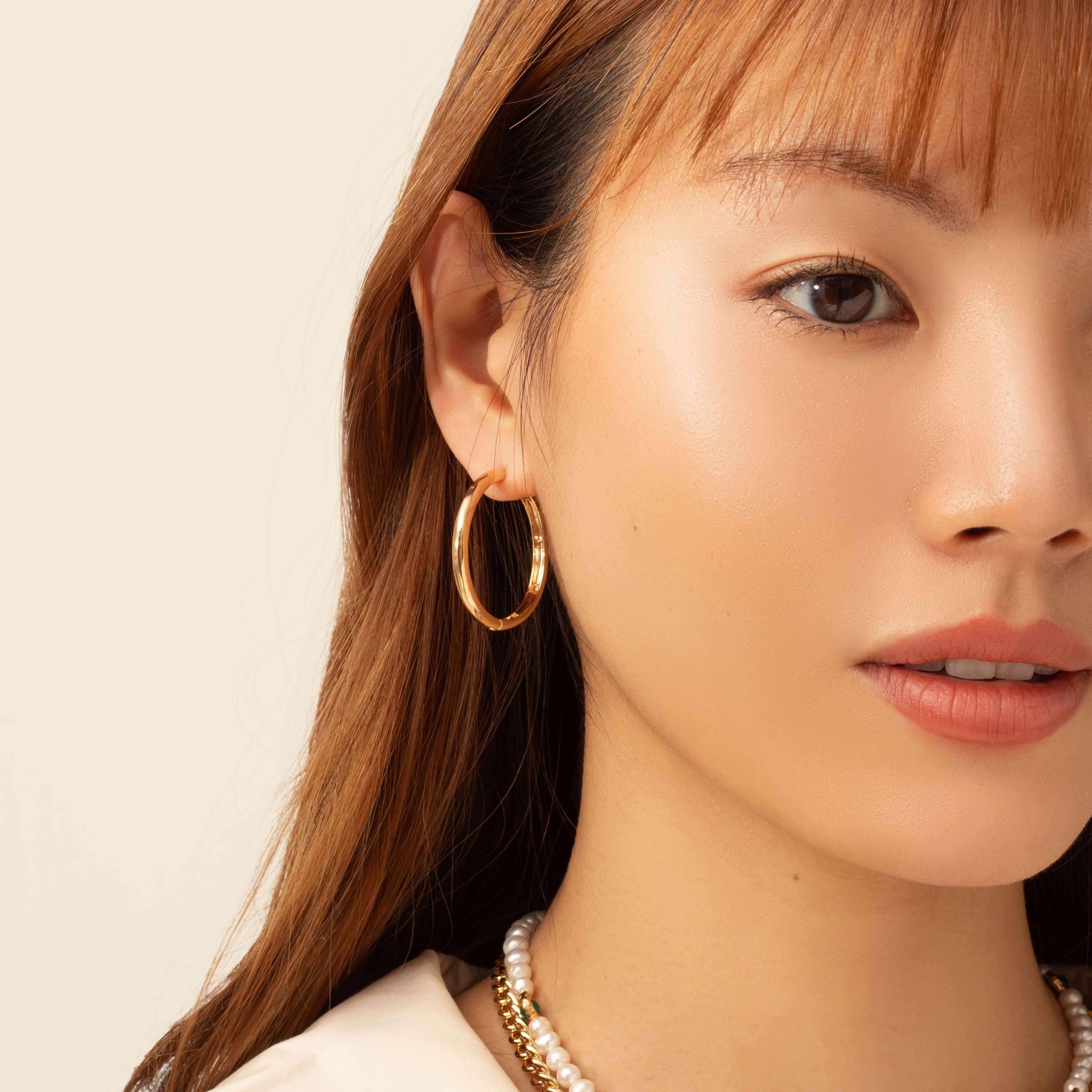 Ronala hoop earrings - Image 2