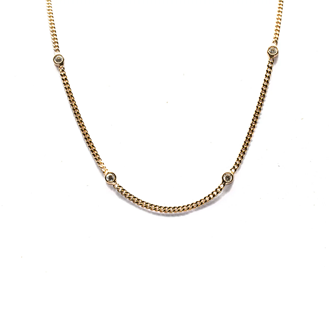 Saint link crystal necklace - Image 3