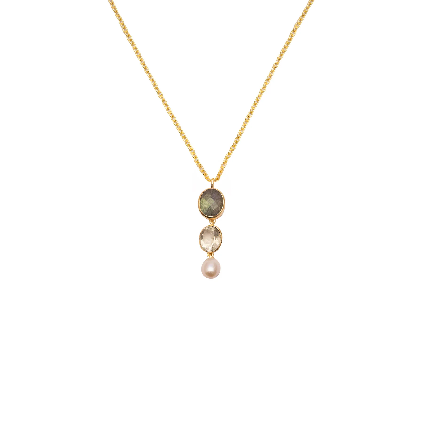 Samia semi-precious necklace