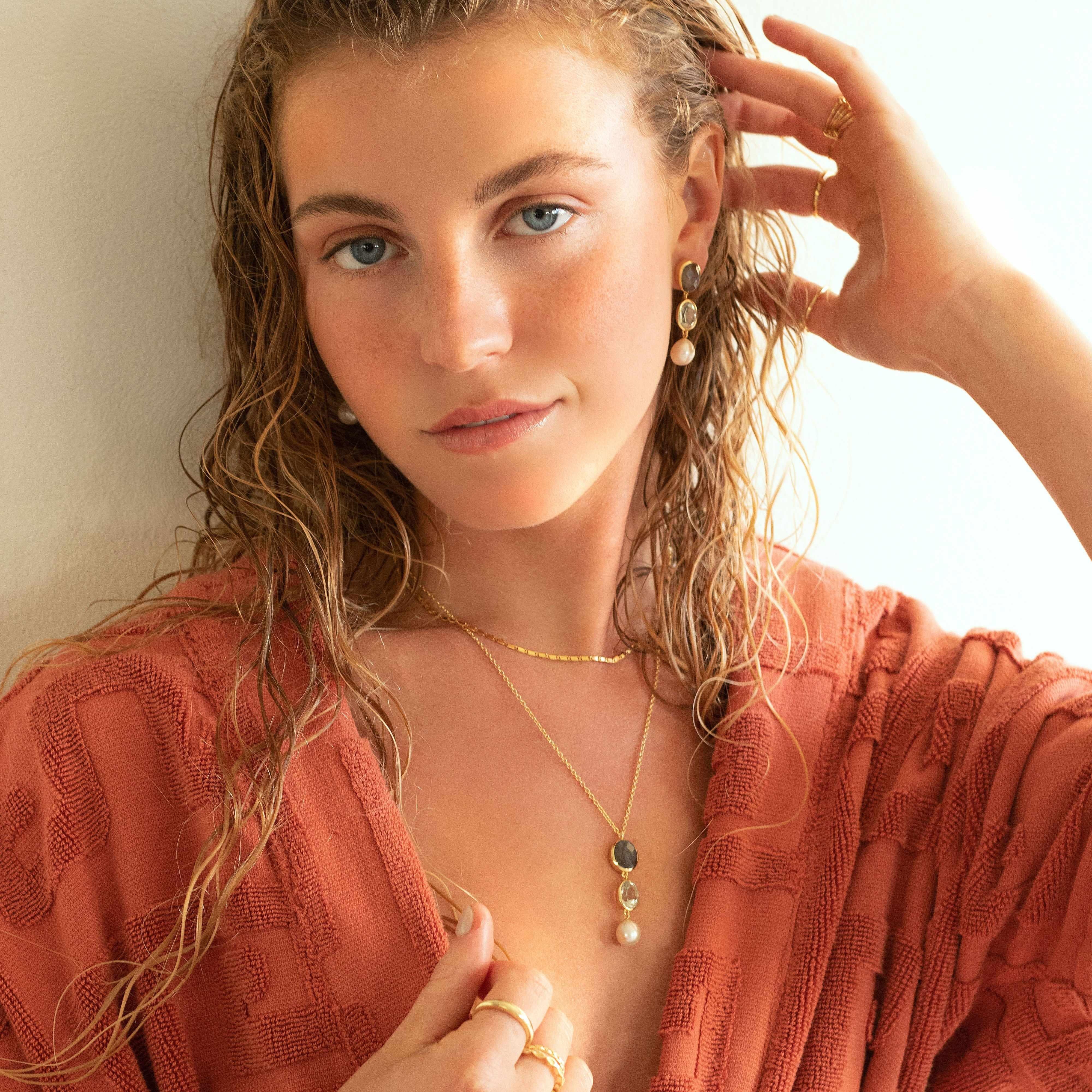 Samia semi-precious necklace - Image 2
