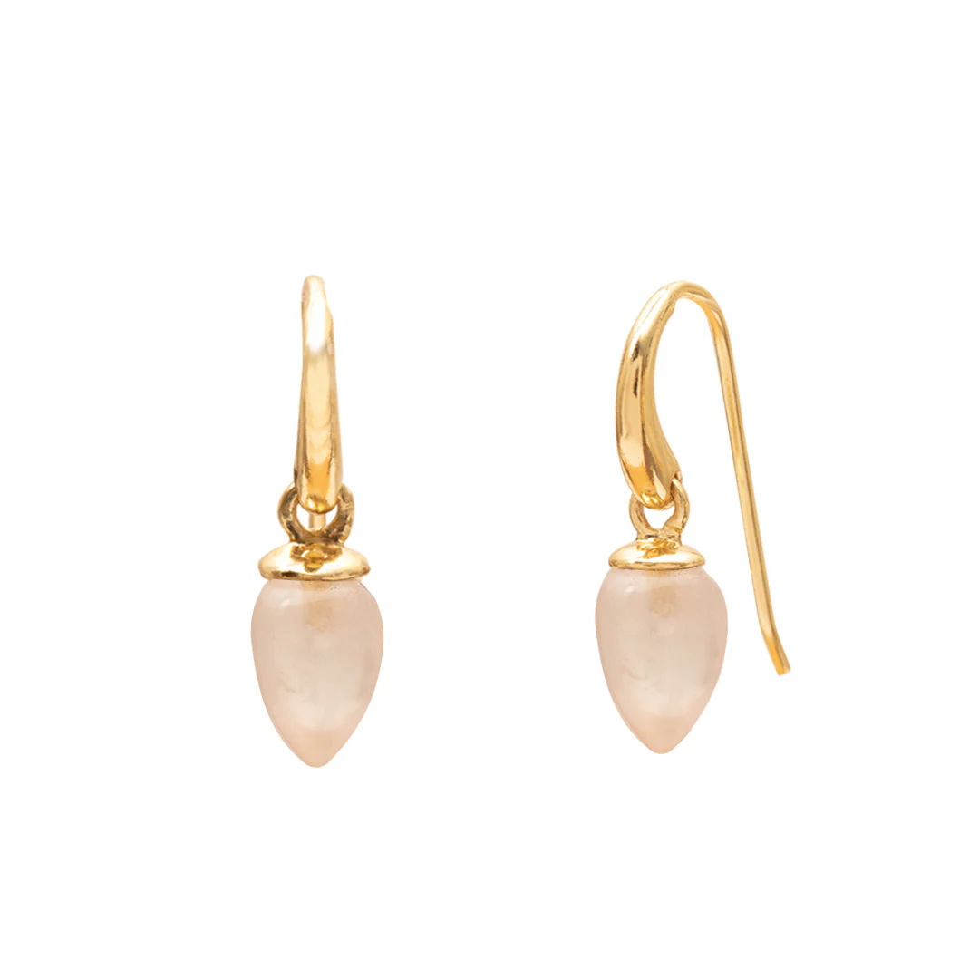 Selas tear drop semi-precious stone earrings - Image 6