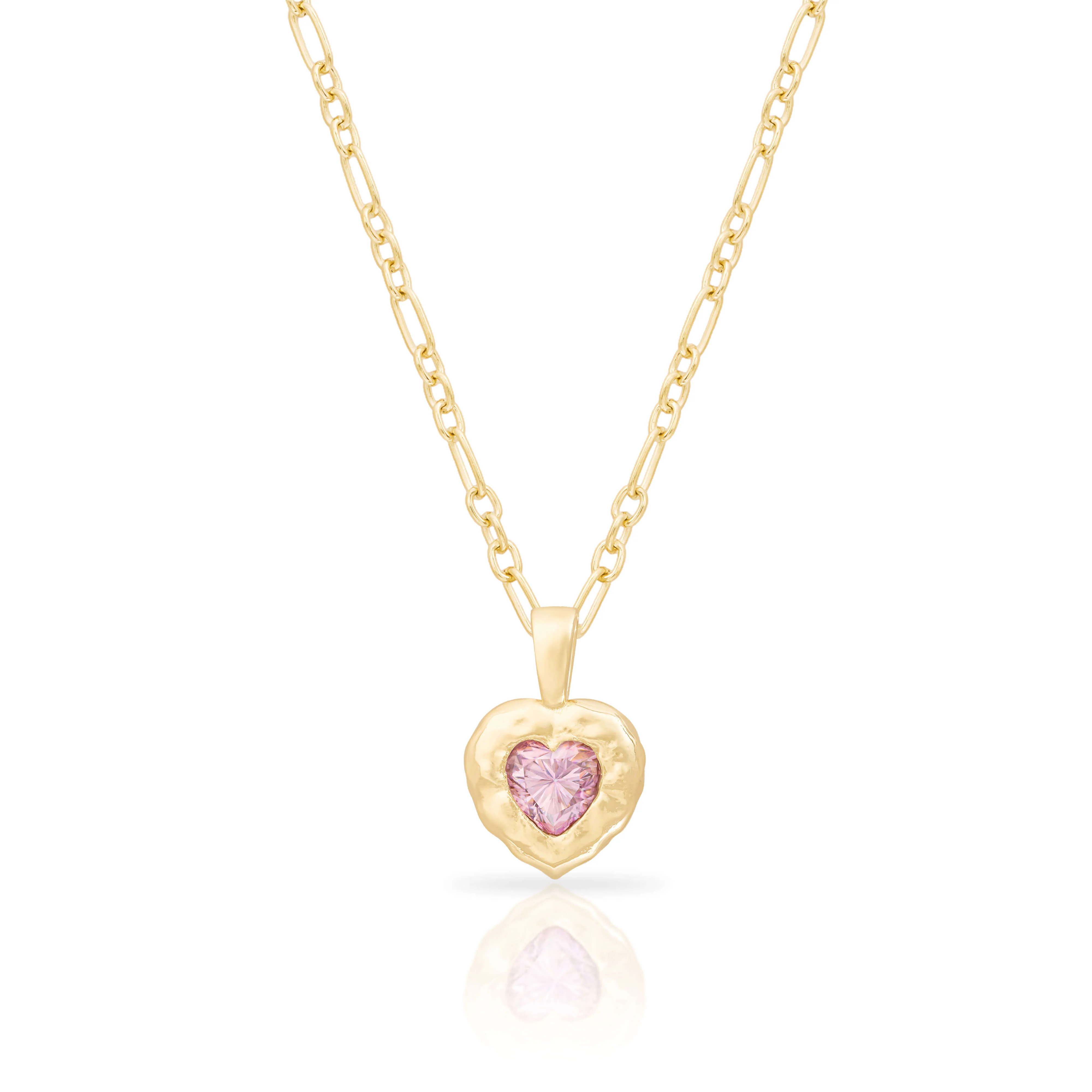 Sienna Heart Moissanite pendant - Image 3