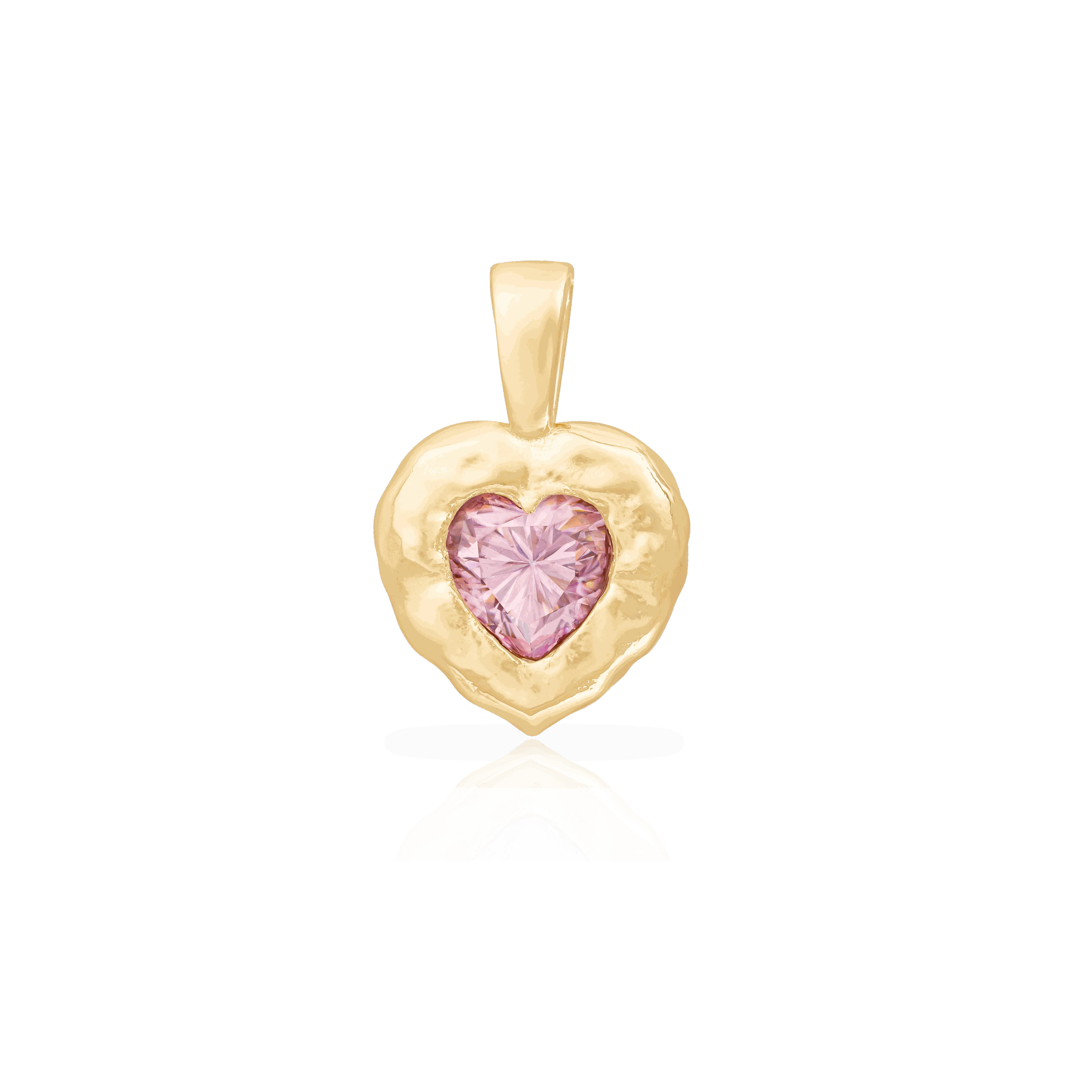 Sienna Heart Moissanite pendant - Image 5