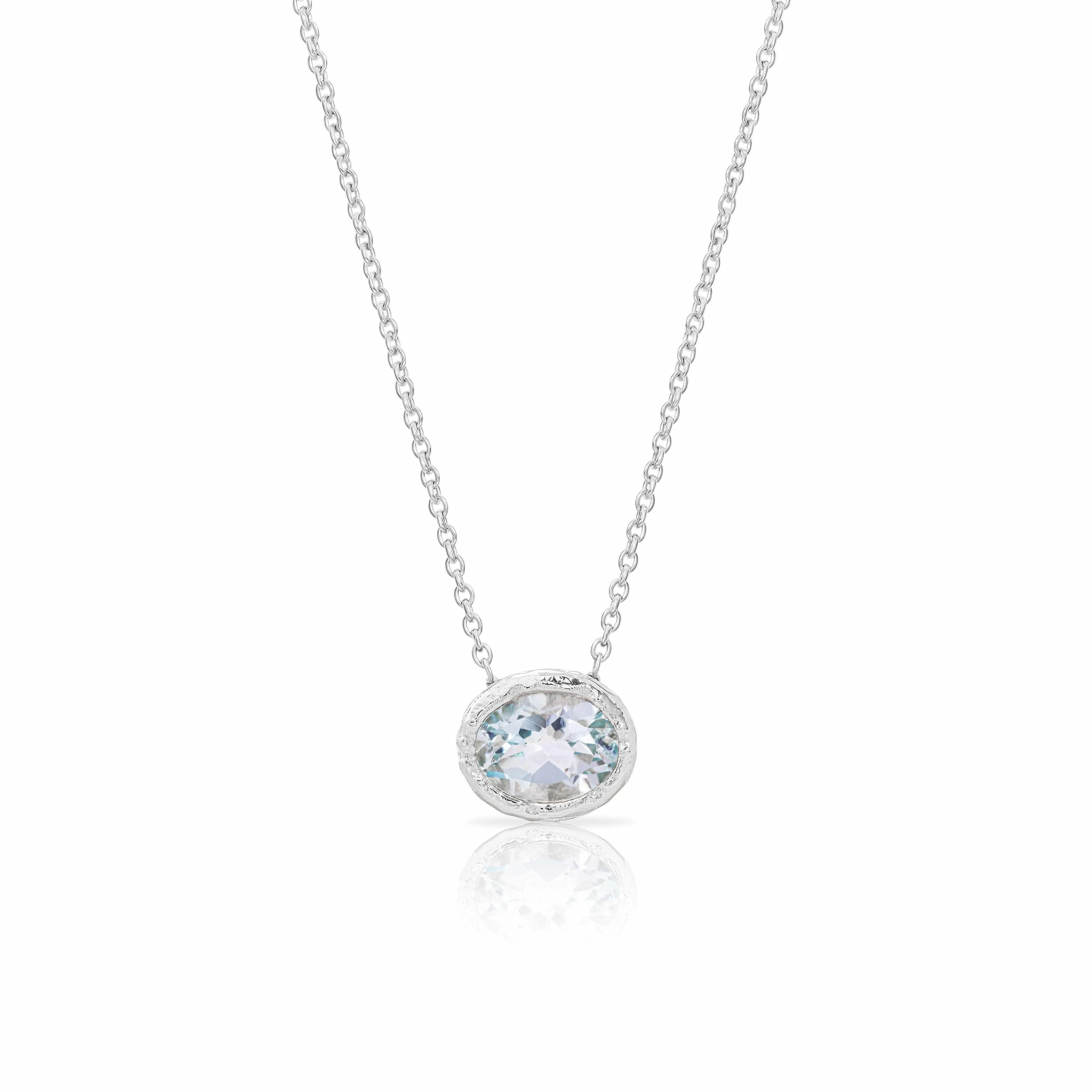 Skystone blue topaz pendant - Image 2