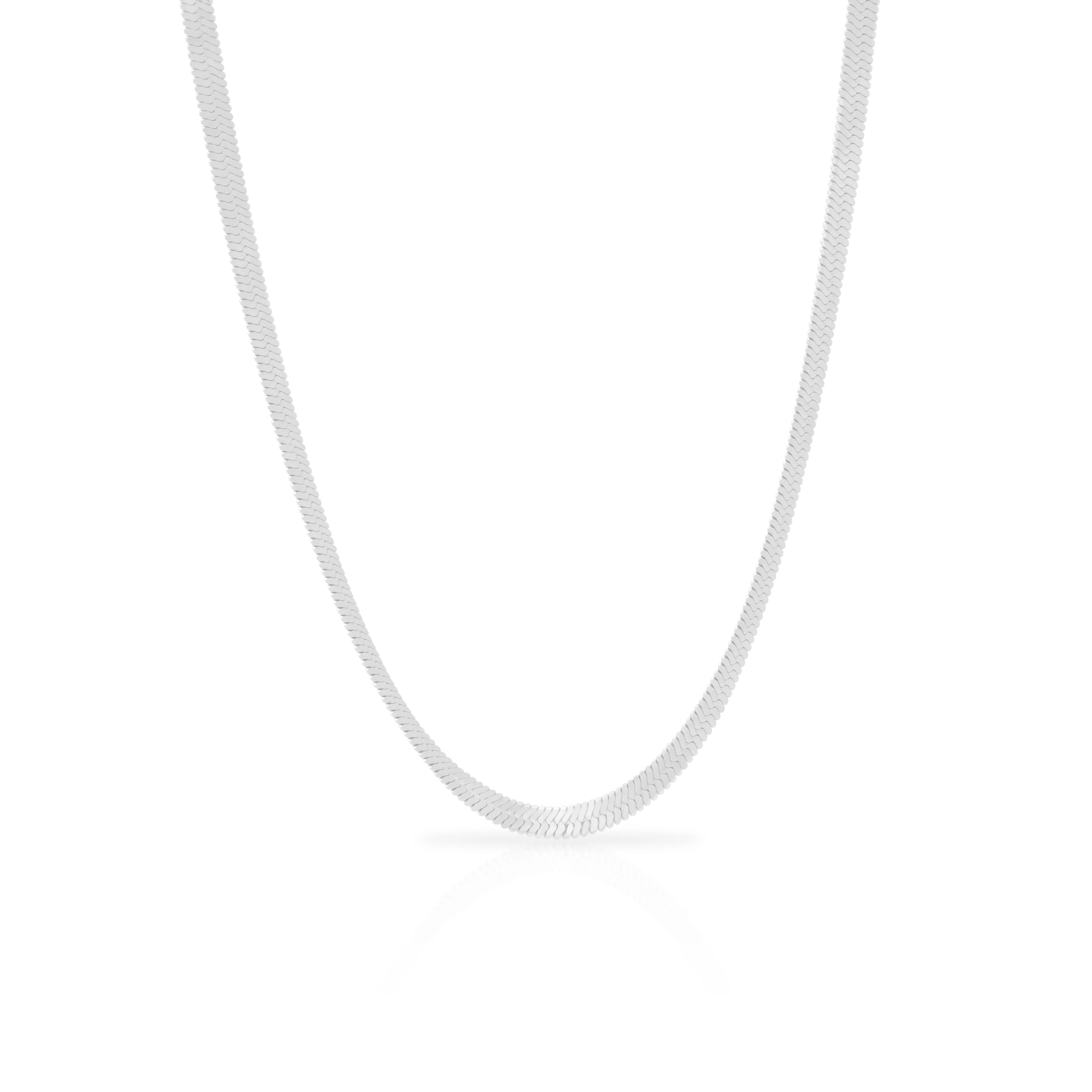 Snake chain mix double sided necklace - Image 3