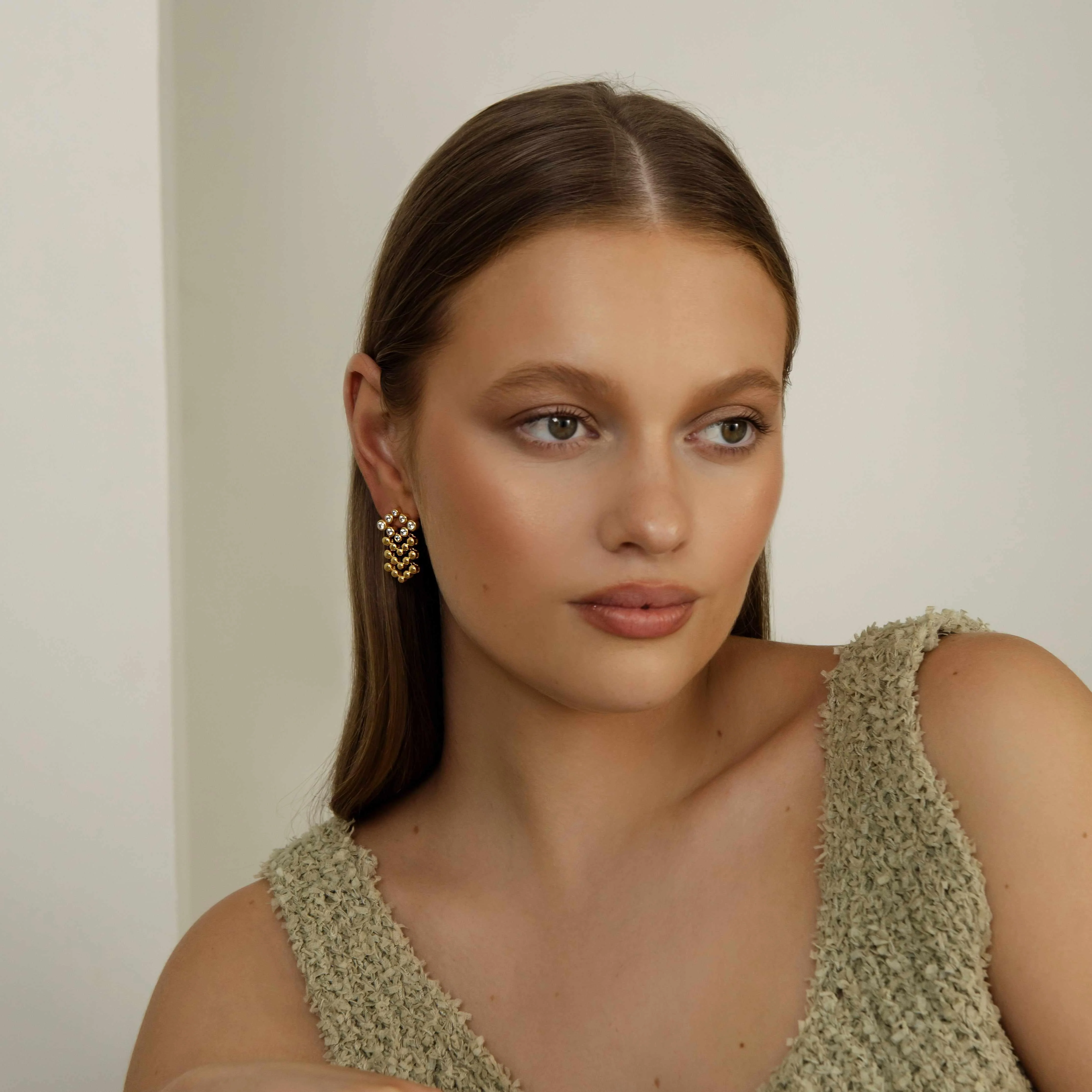 Sola mesh earrings - Image 2