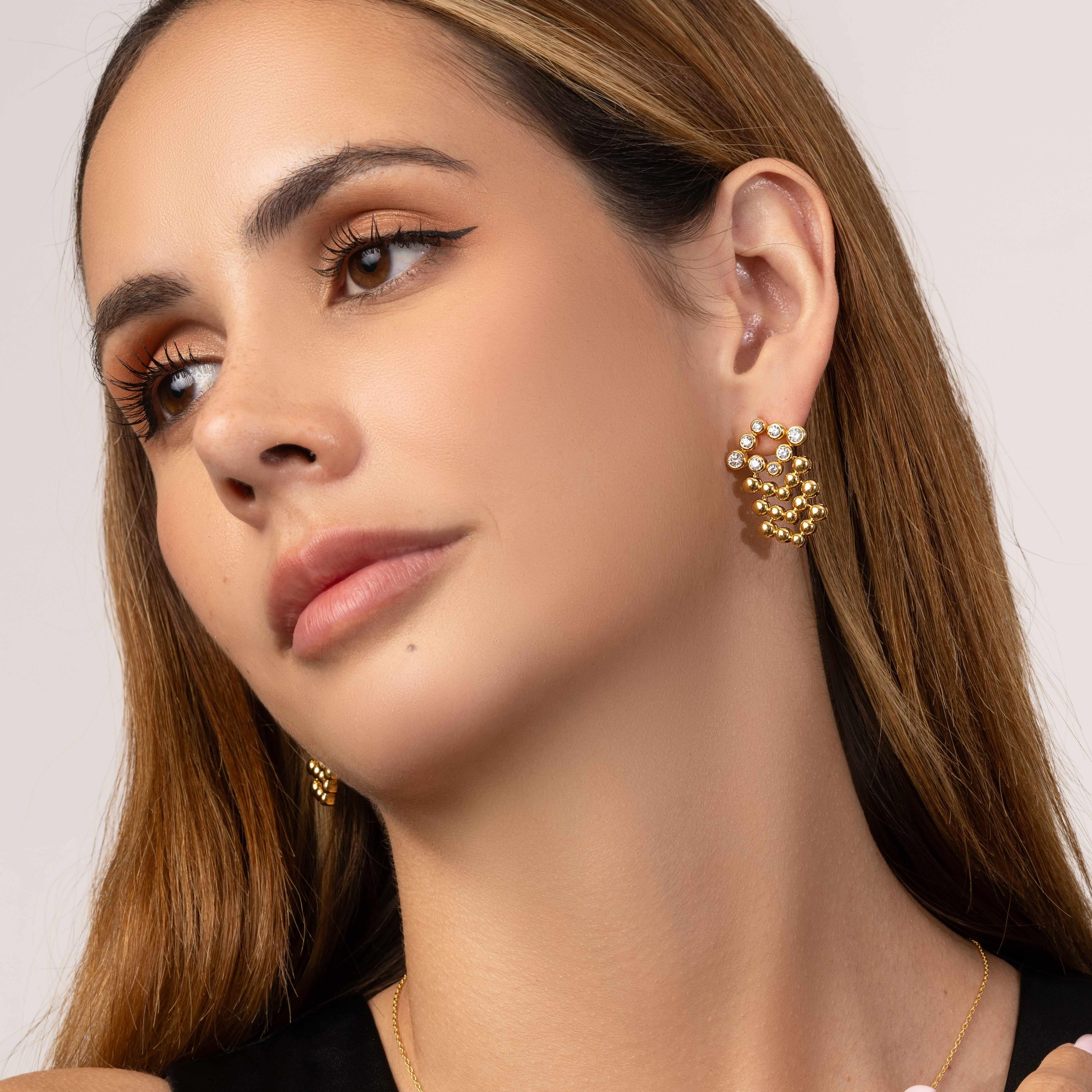 Sola mesh earrings - Image 5