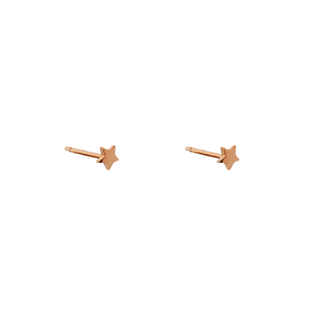 Star plain mini studs - Image 3