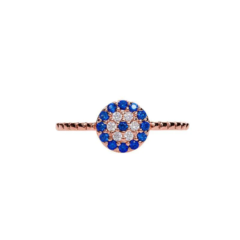 Evil eye crystal ring - Image 4