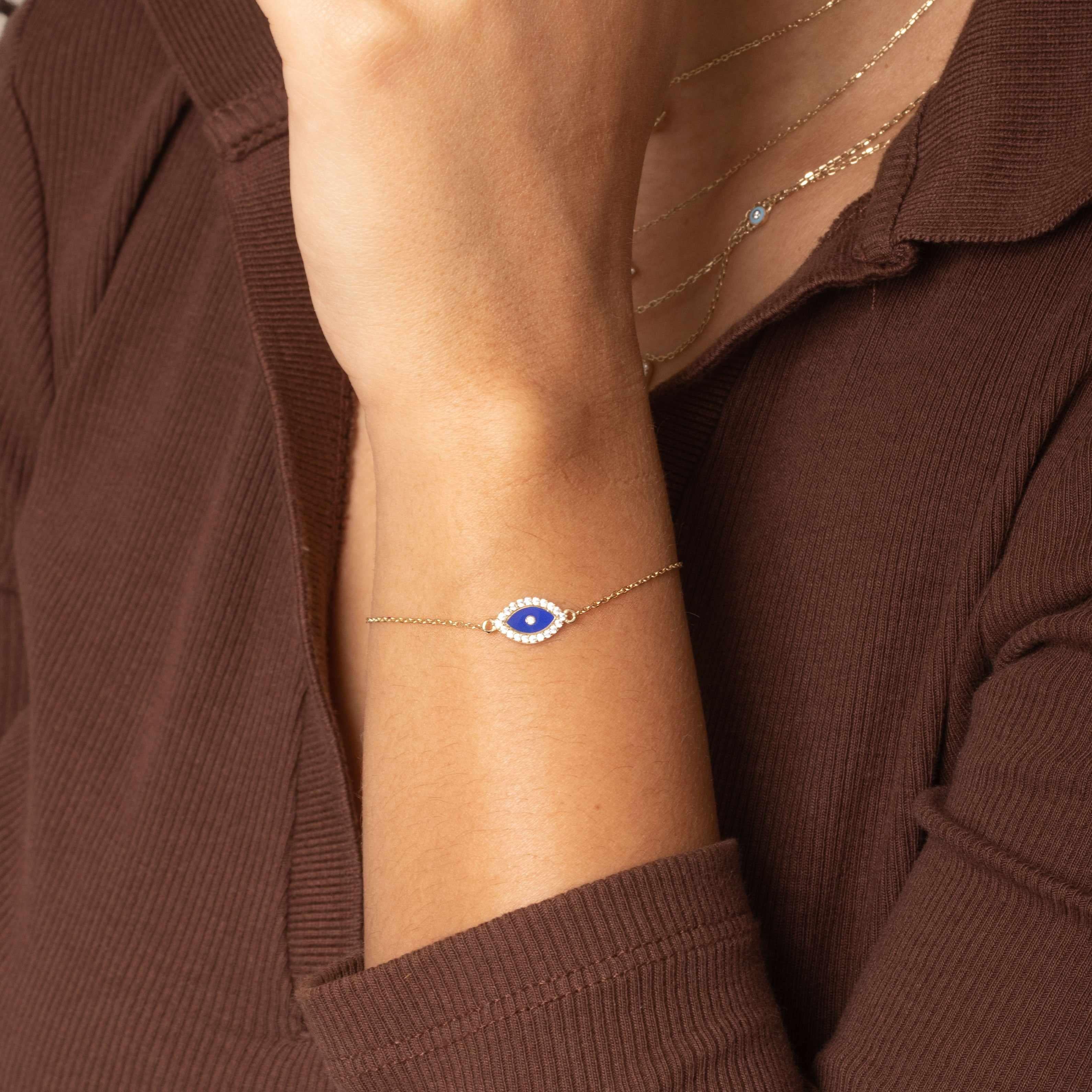 Delia evil eye bracelet - Image 3