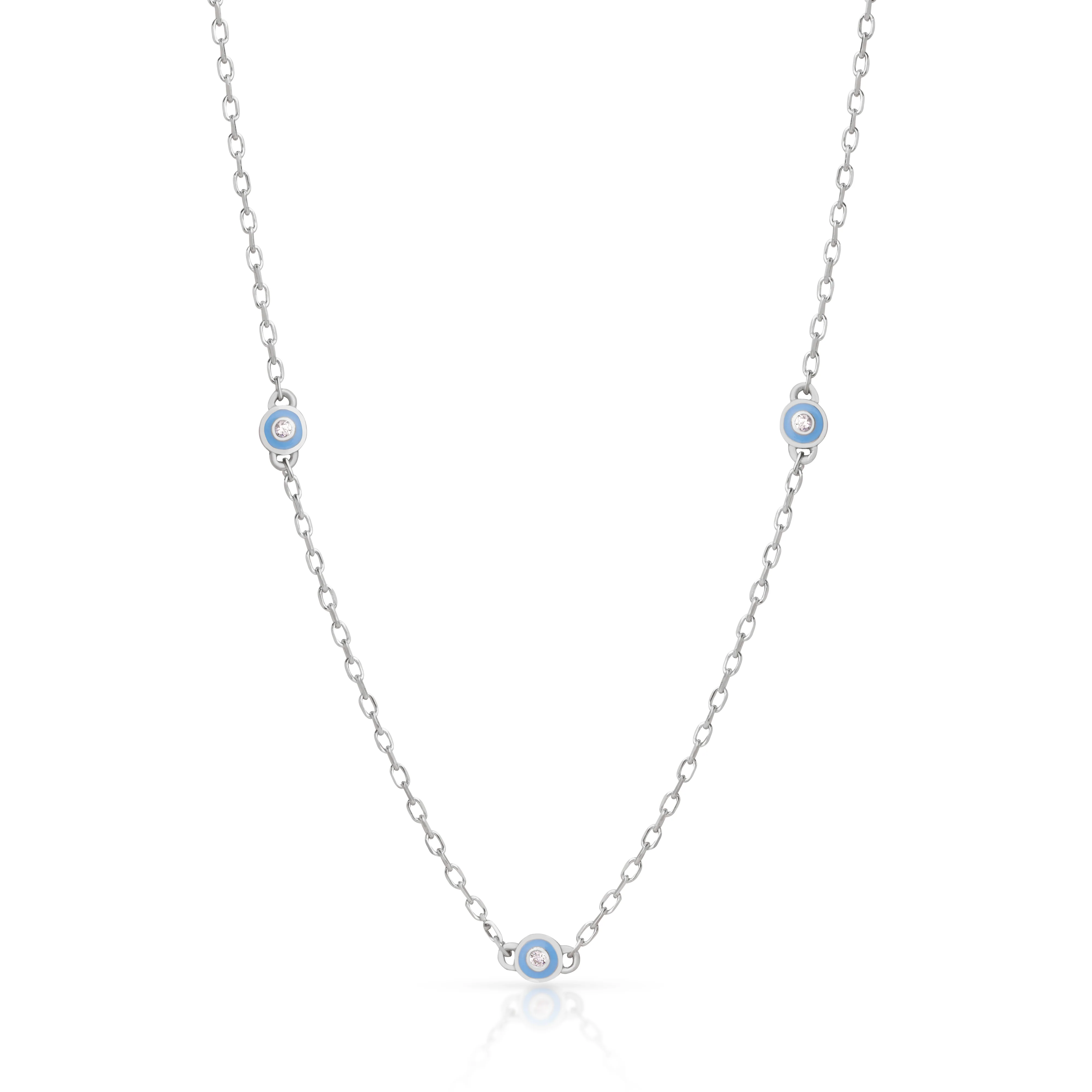Rami multi evil eye necklace - Image 3