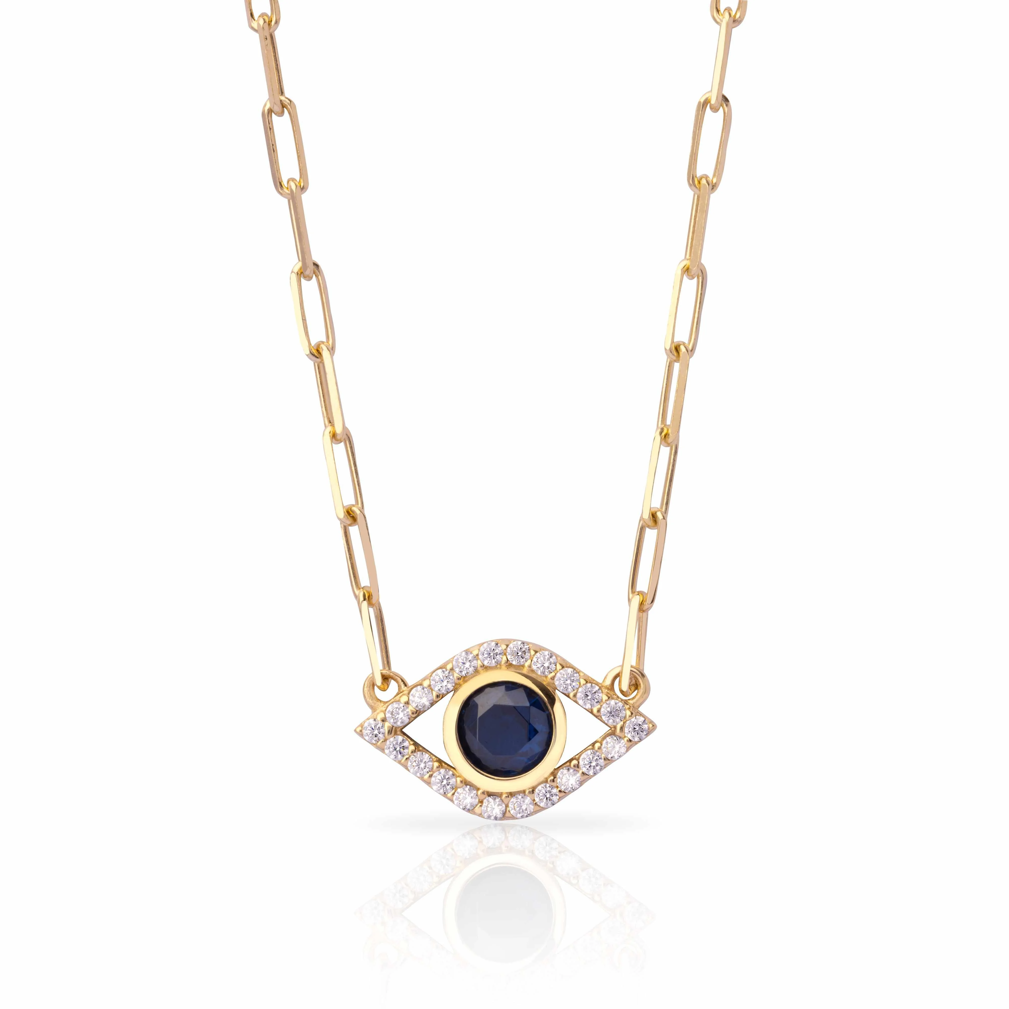 Tatia Evil Eye Necklace