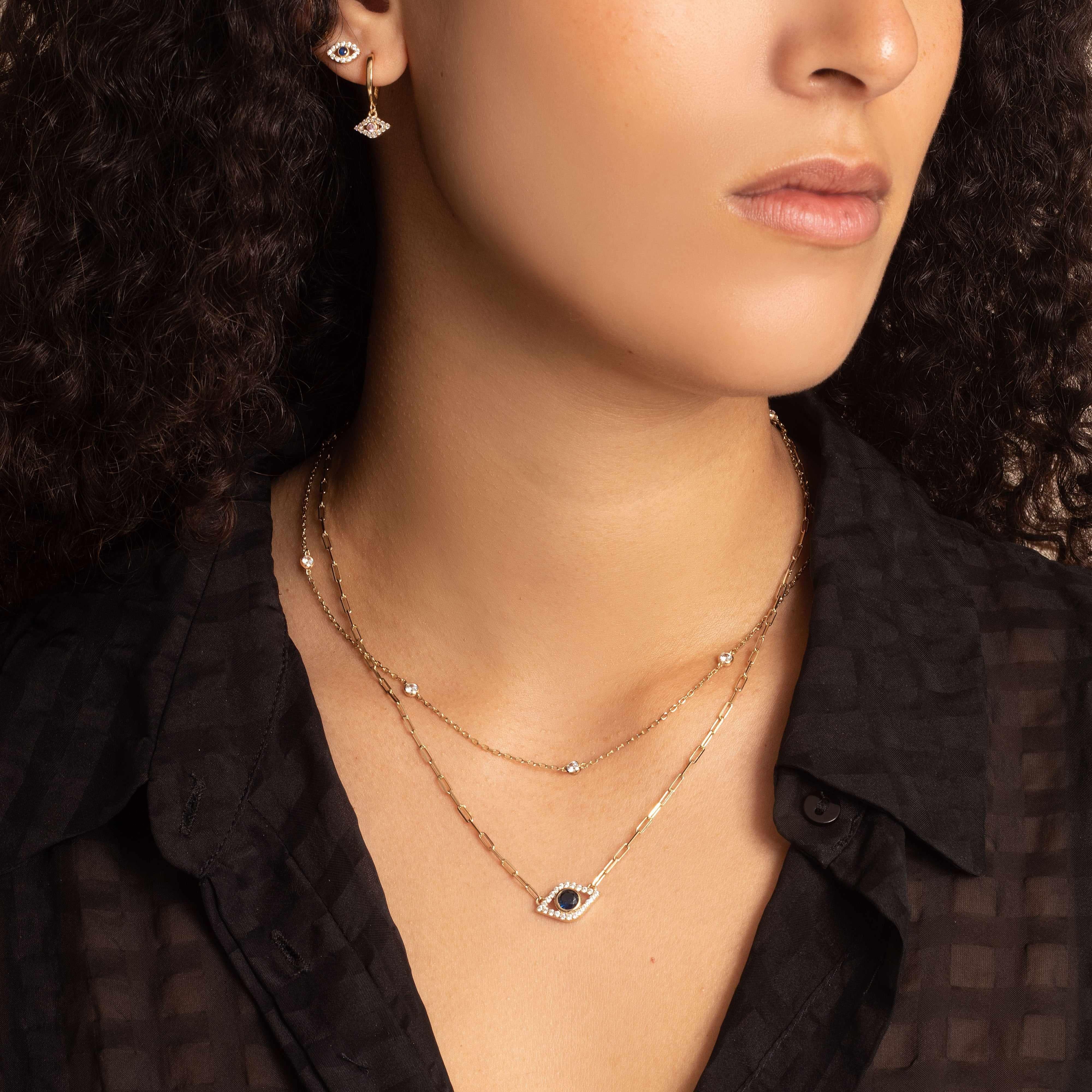 Tatia Evil Eye Necklace - Image 2