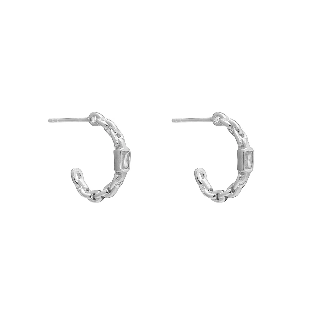 Tess hoop earrings - Image 2