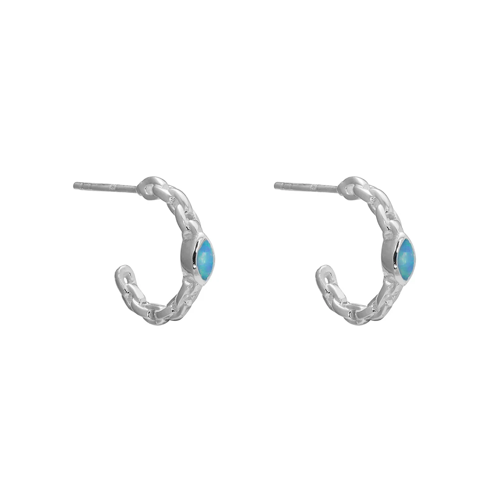Tess hoop earrings - Image 3