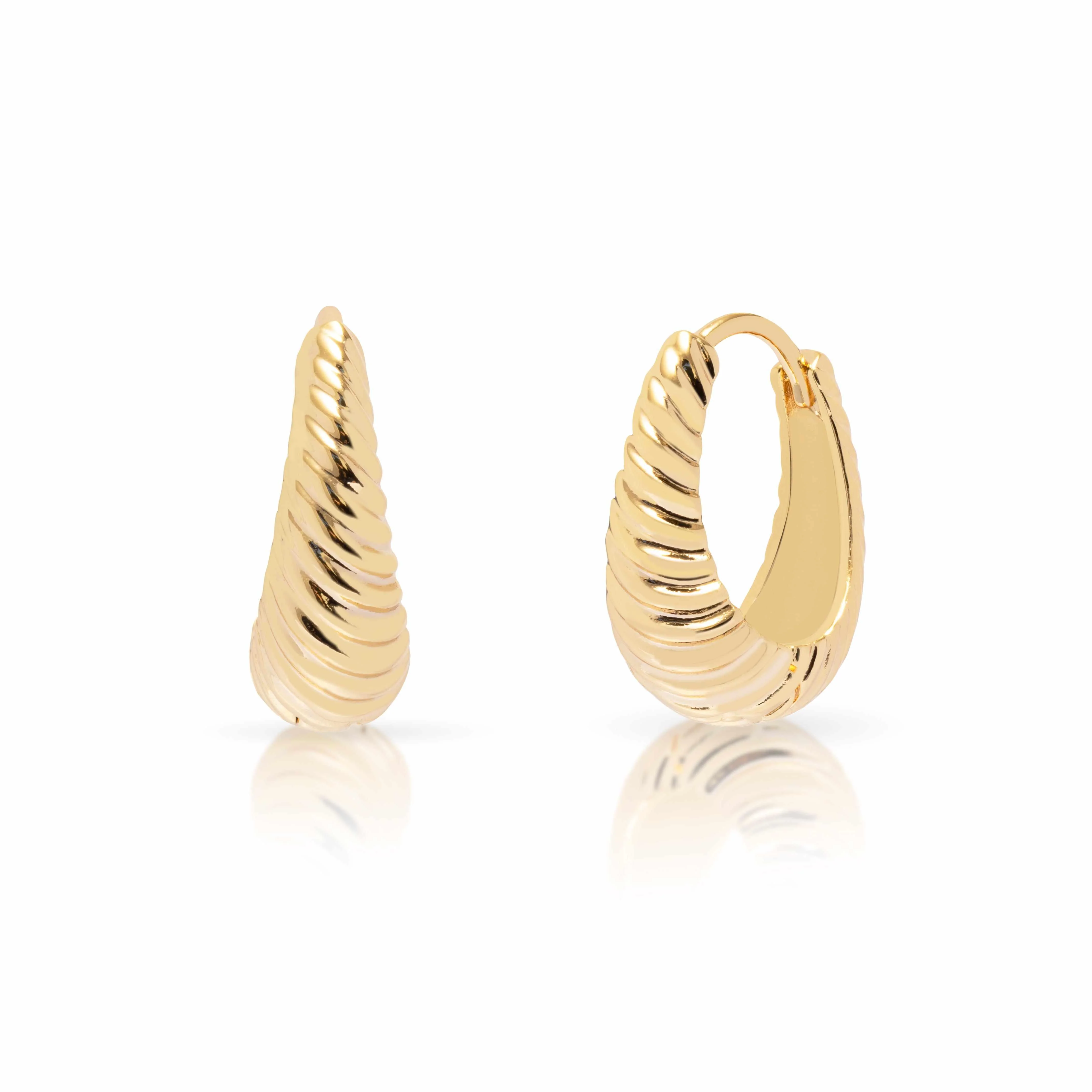 The Luxe Curve Earrings Stack - Image 6