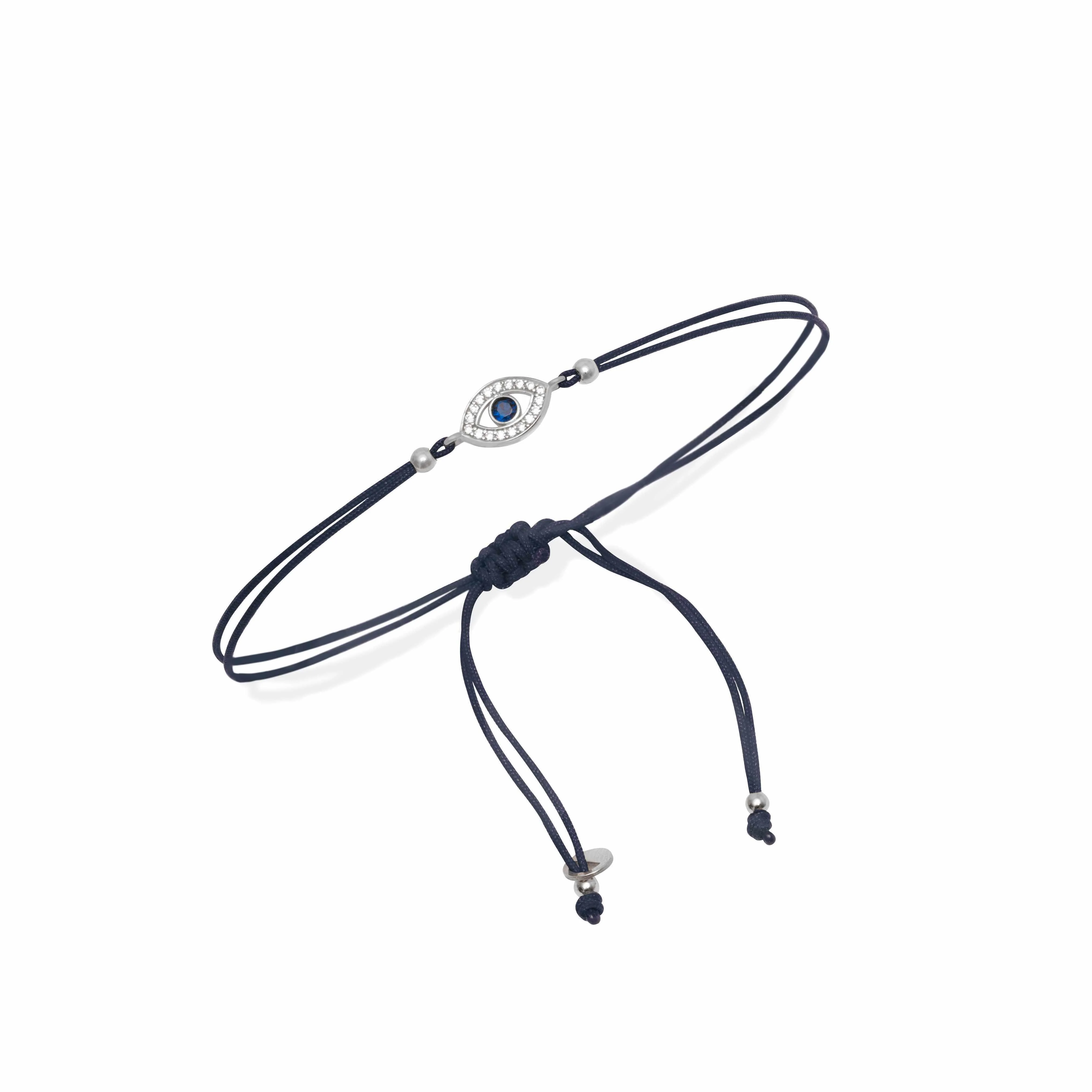 Celek evil eye crystal thread bracelet - Image 4