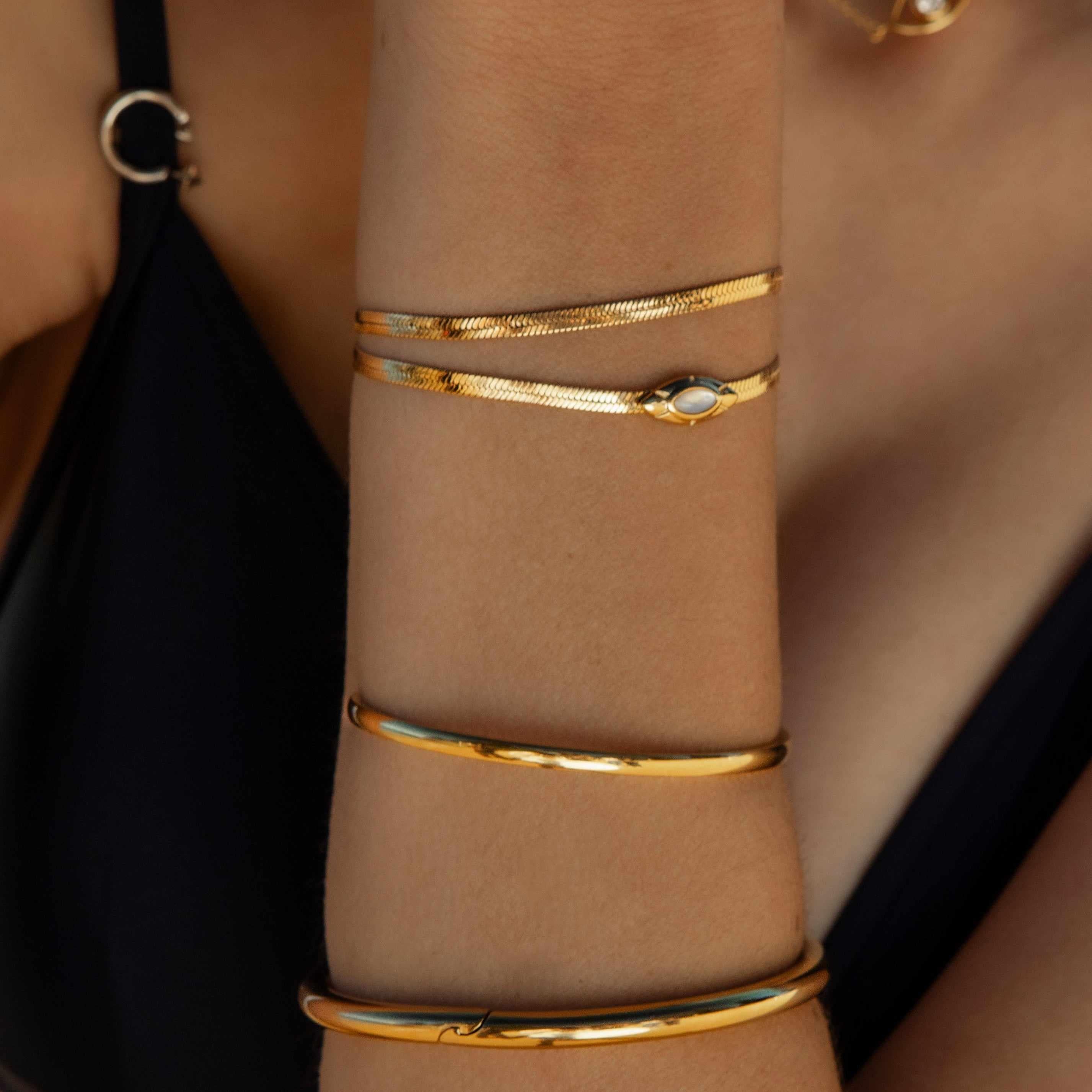 Tiel wrap around snake bracelet - waterproof - Image 3